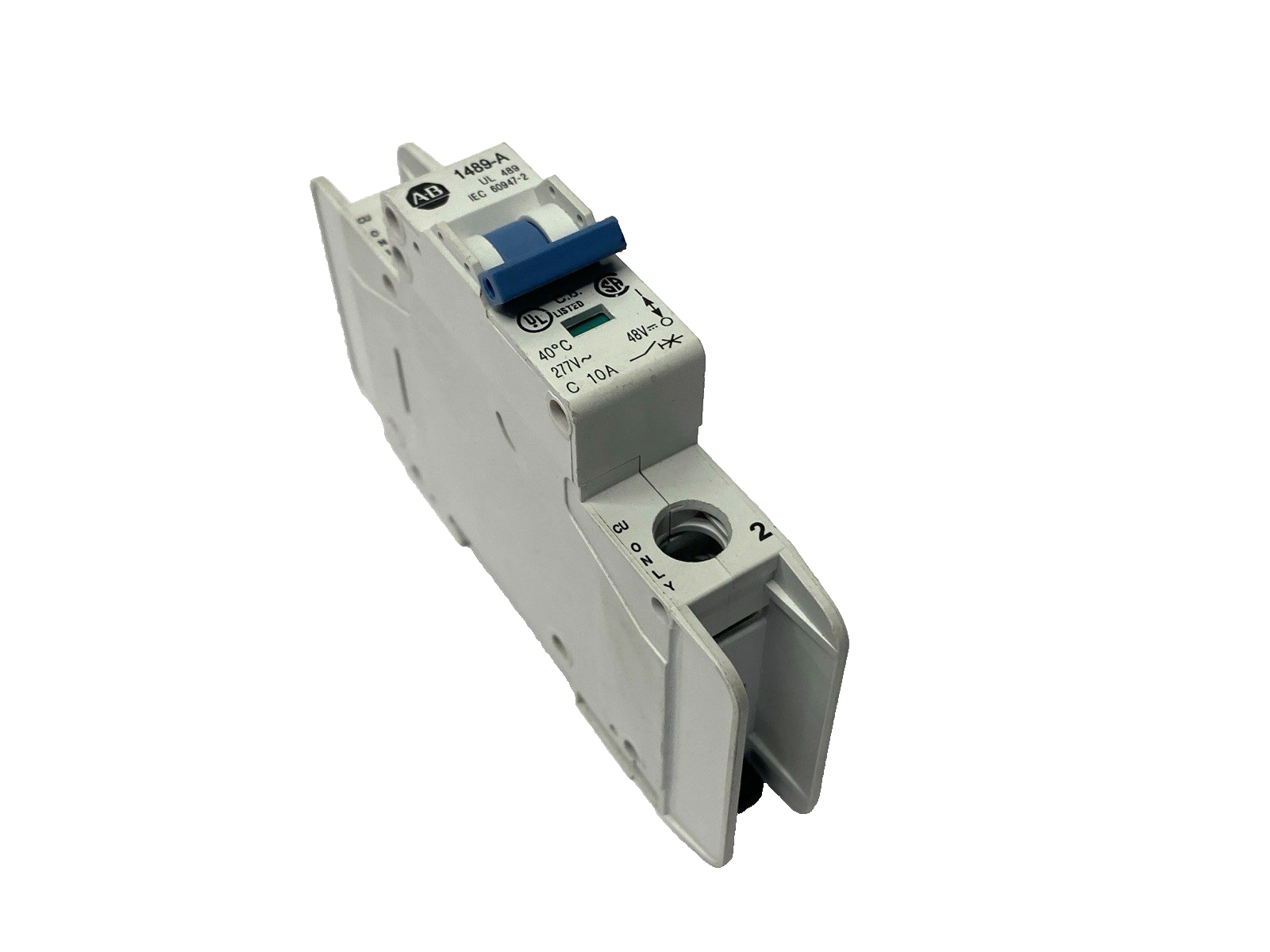 Allen Bradley 1489-A Miniature Circuit Breaker 1-Pole 277V 10A - Maverick Industrial Sales