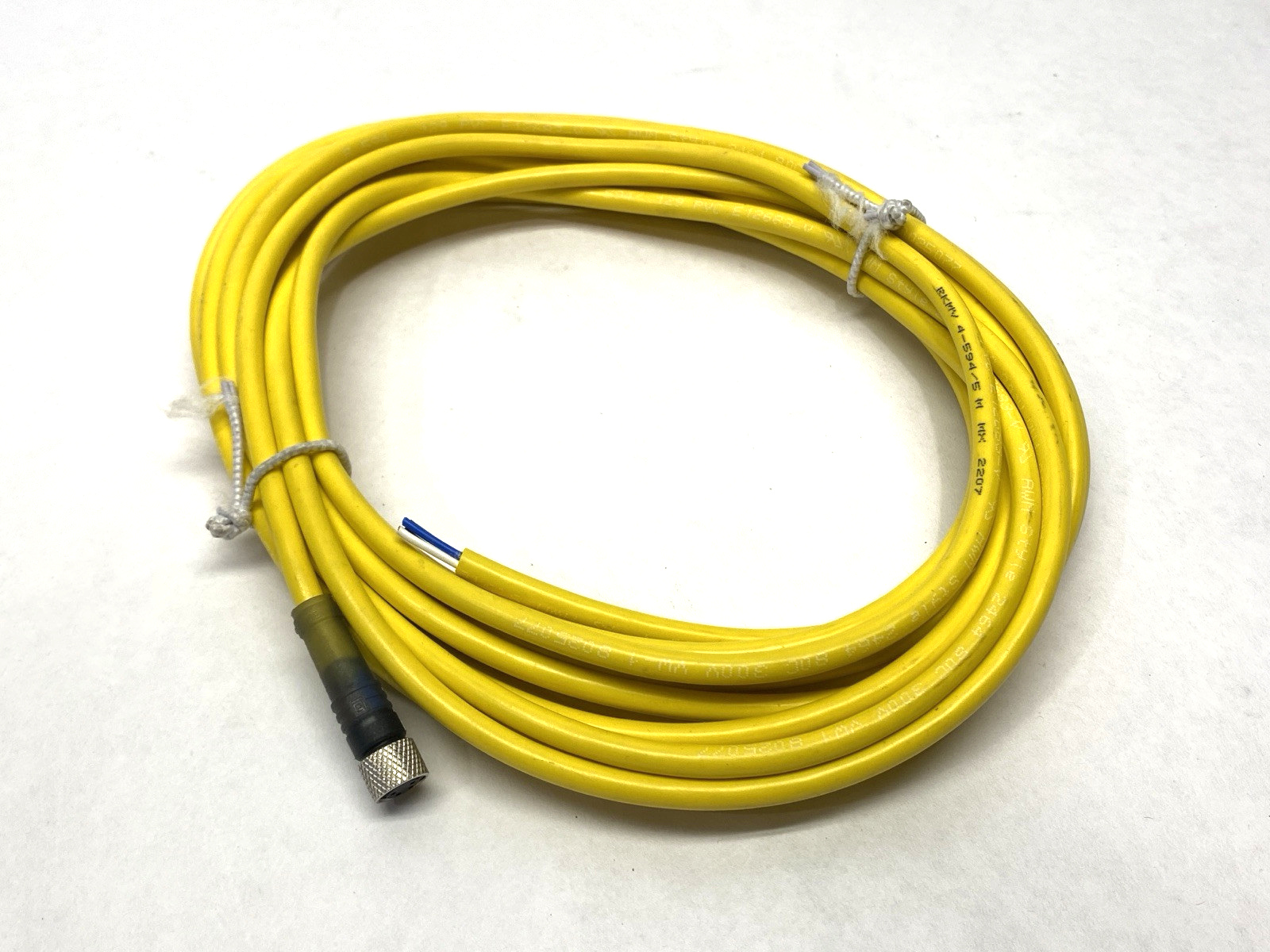 Lumberg Automation RKMV 4-594-5M Single-Ended M8 Female Connector Cordset 8293 - Maverick Industrial Sales