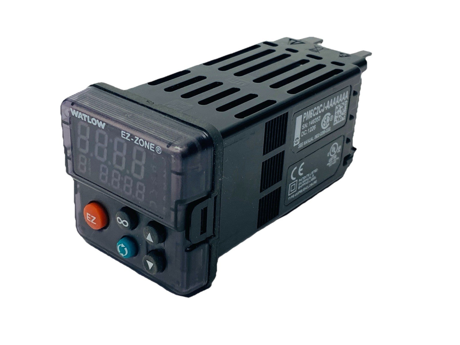 Watlow PM6C2CJ-AAAAAAA Temperature Controller 100-240VAC - Used - Maverick Industrial Sales