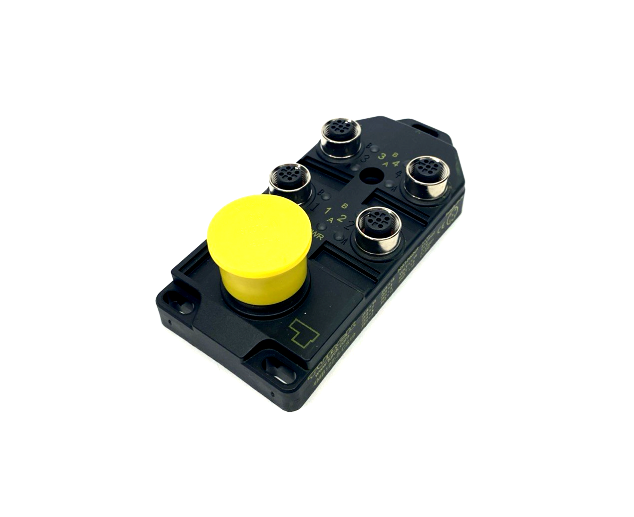 Turck 4MB12Z-5-CS19 4-Port Actuator & Sensor Junction Box M12, M23 E8028574 - New – Open box - Maverick Industrial Sales