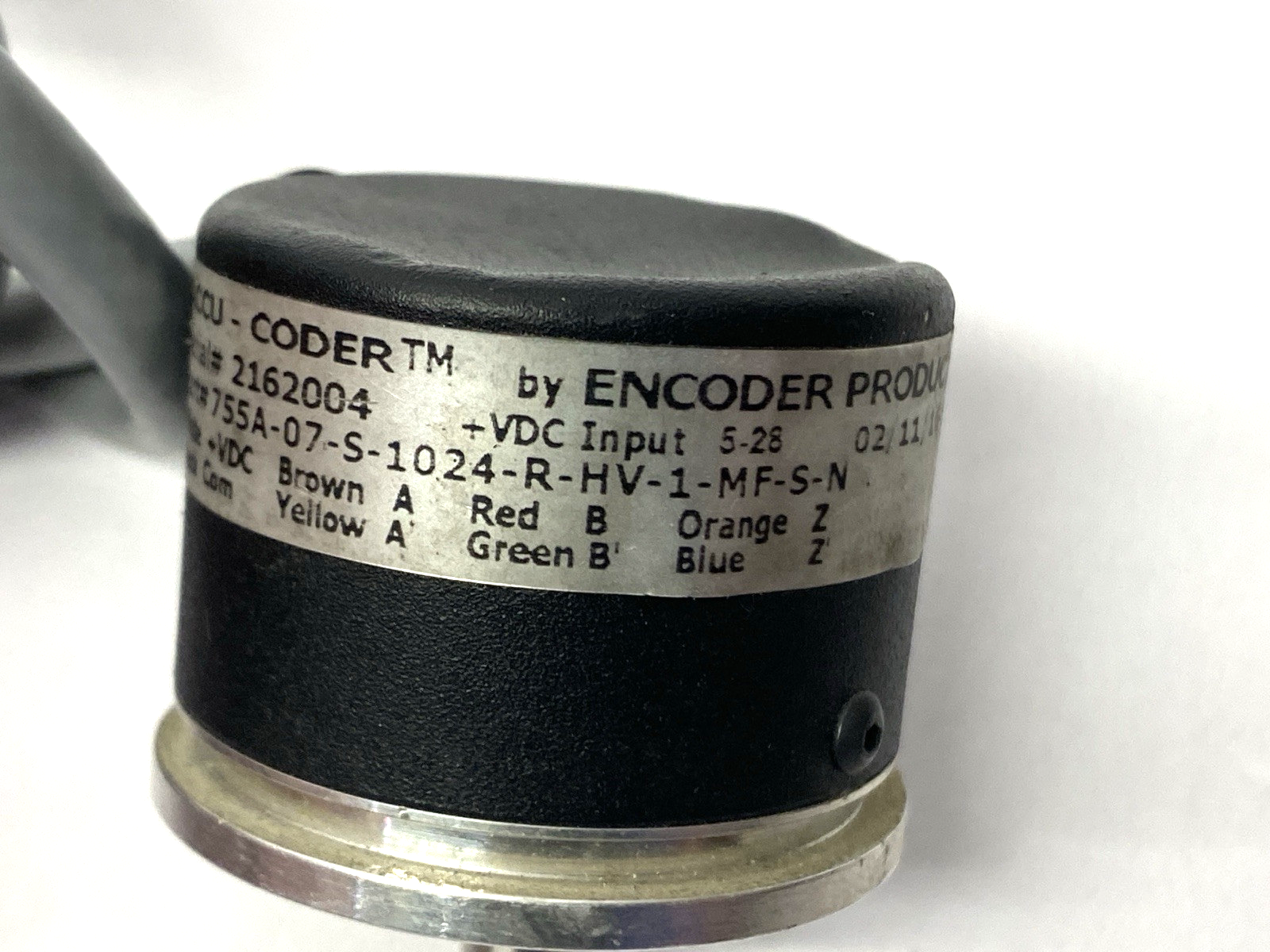 Encoder Products 755A-07-S-1024-R-HV-1-MF-S-N Accu-Coder NO CONNECTOR - For parts or not working - Maverick Industrial Sales