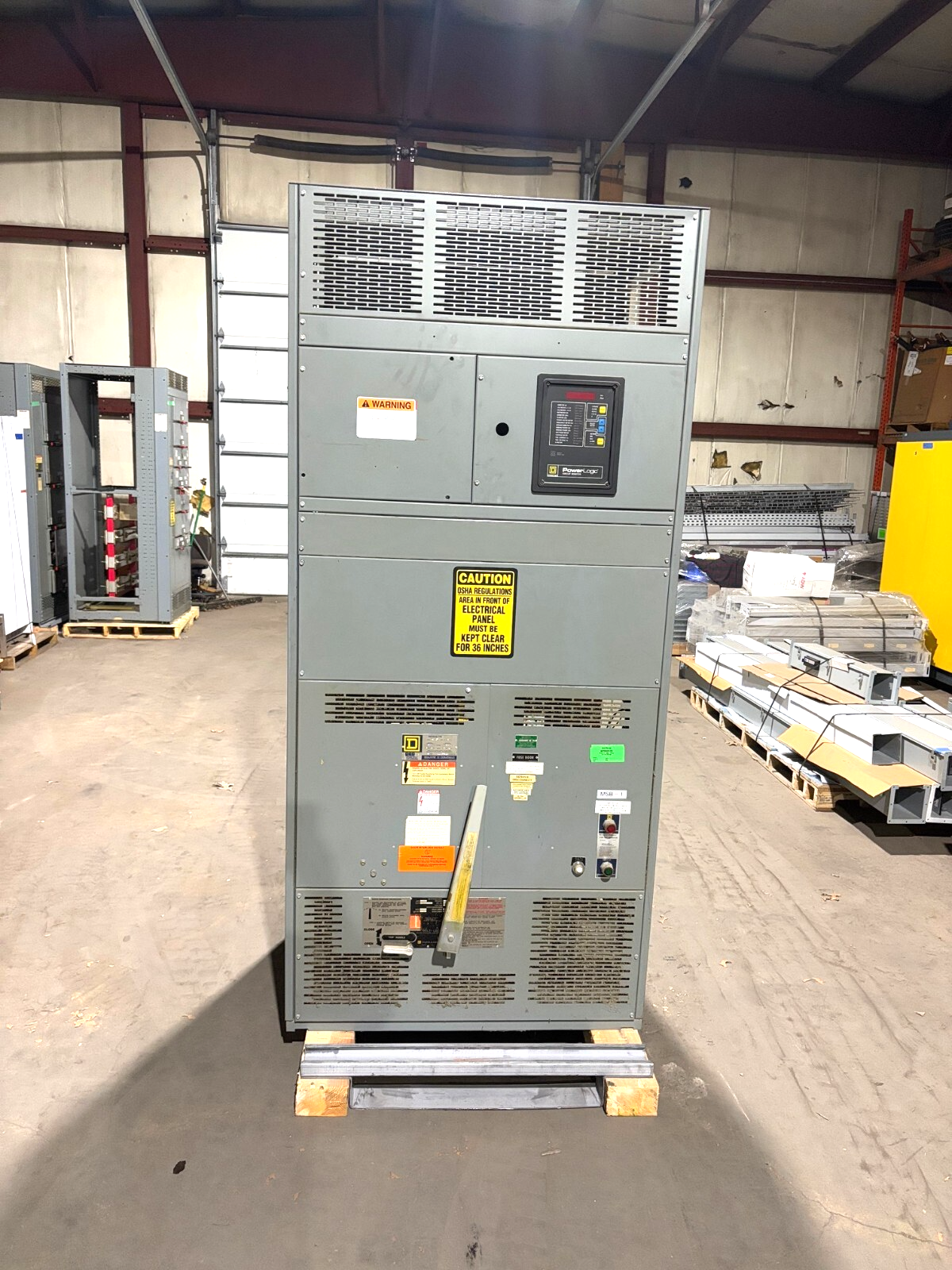 Square D QED 2 Power Style Switchboard 3000A PowerLogic Circuit Monitor BPO3630E - Maverick Industrial Sales