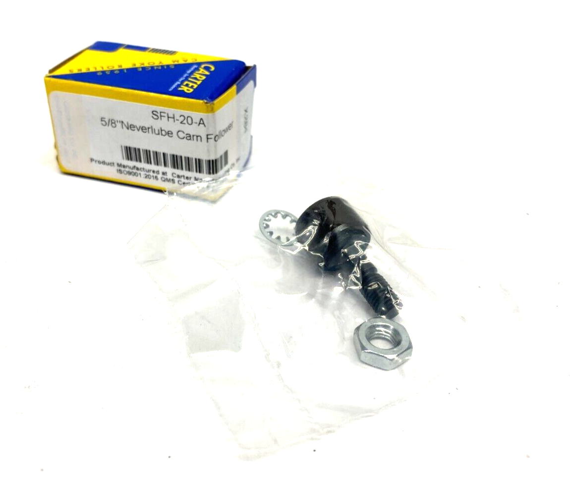 SFH-20-A | Carter Neverlube Bronze Bushing Cam Follower 5/8" - New - Maverick Industrial Sales