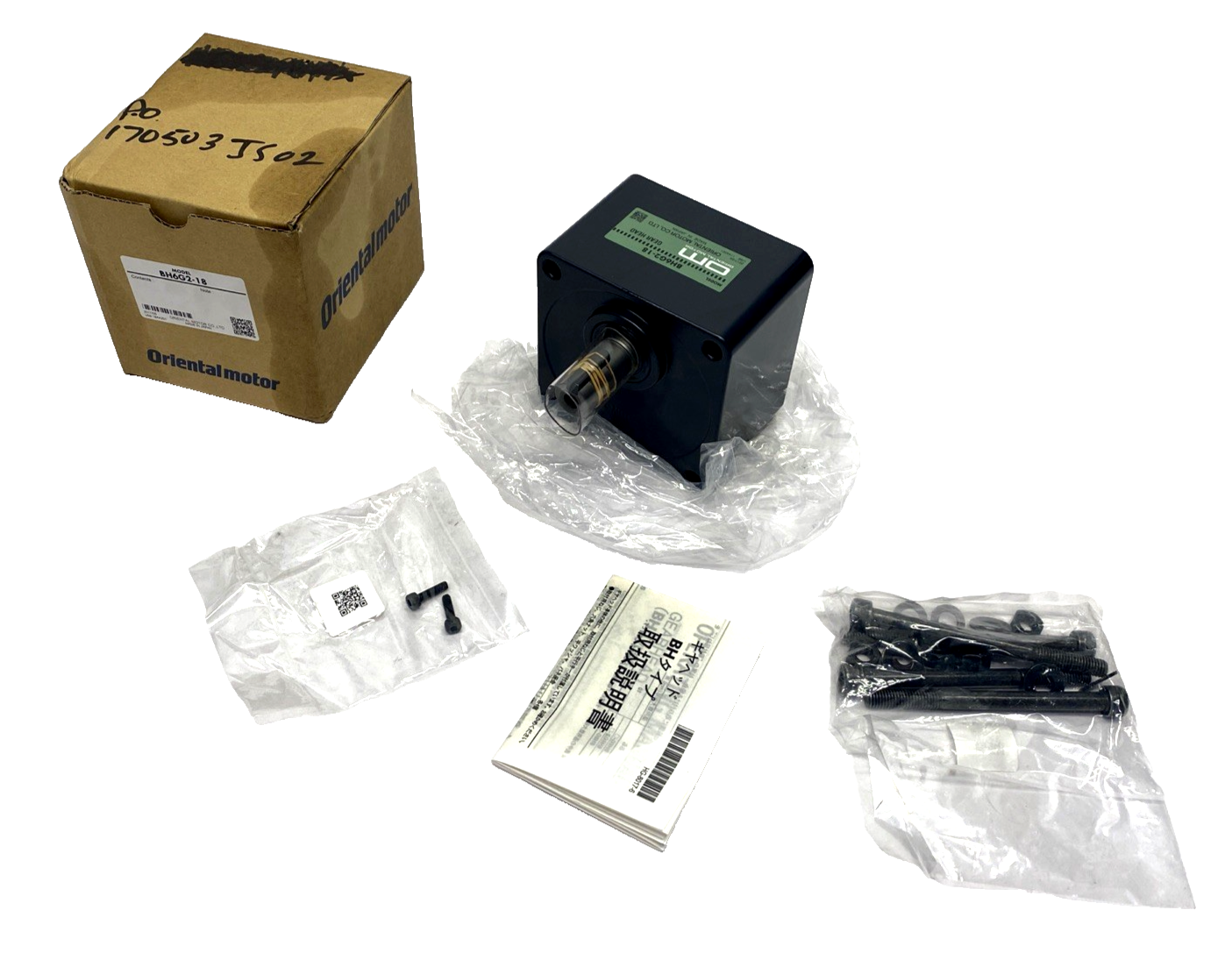 Oriental Motor BH6G2-18 Parallel Shaft Gearhead/Reducer 18:1 18mm Shaft Dia. - Maverick Industrial Sales