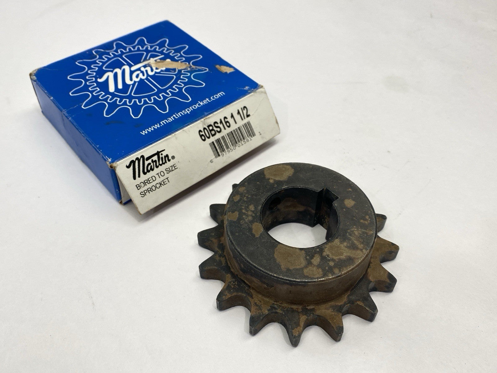 Martin 60BS16 1 1/2 Sprocket 3/4" Bore 16 Teeth - New – Open box - Maverick Industrial Sales