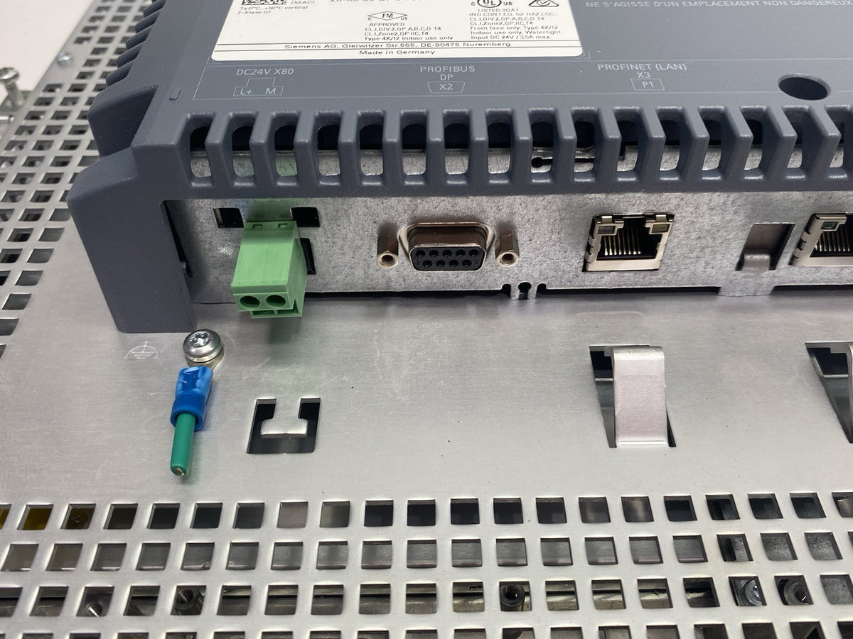 6AV2124-0QC02-0AX0 | Siemens SIMATIC HMI TP1500 Comfort Panel, Touch Op. 15" Wide - Used - Maverick Industrial Sales