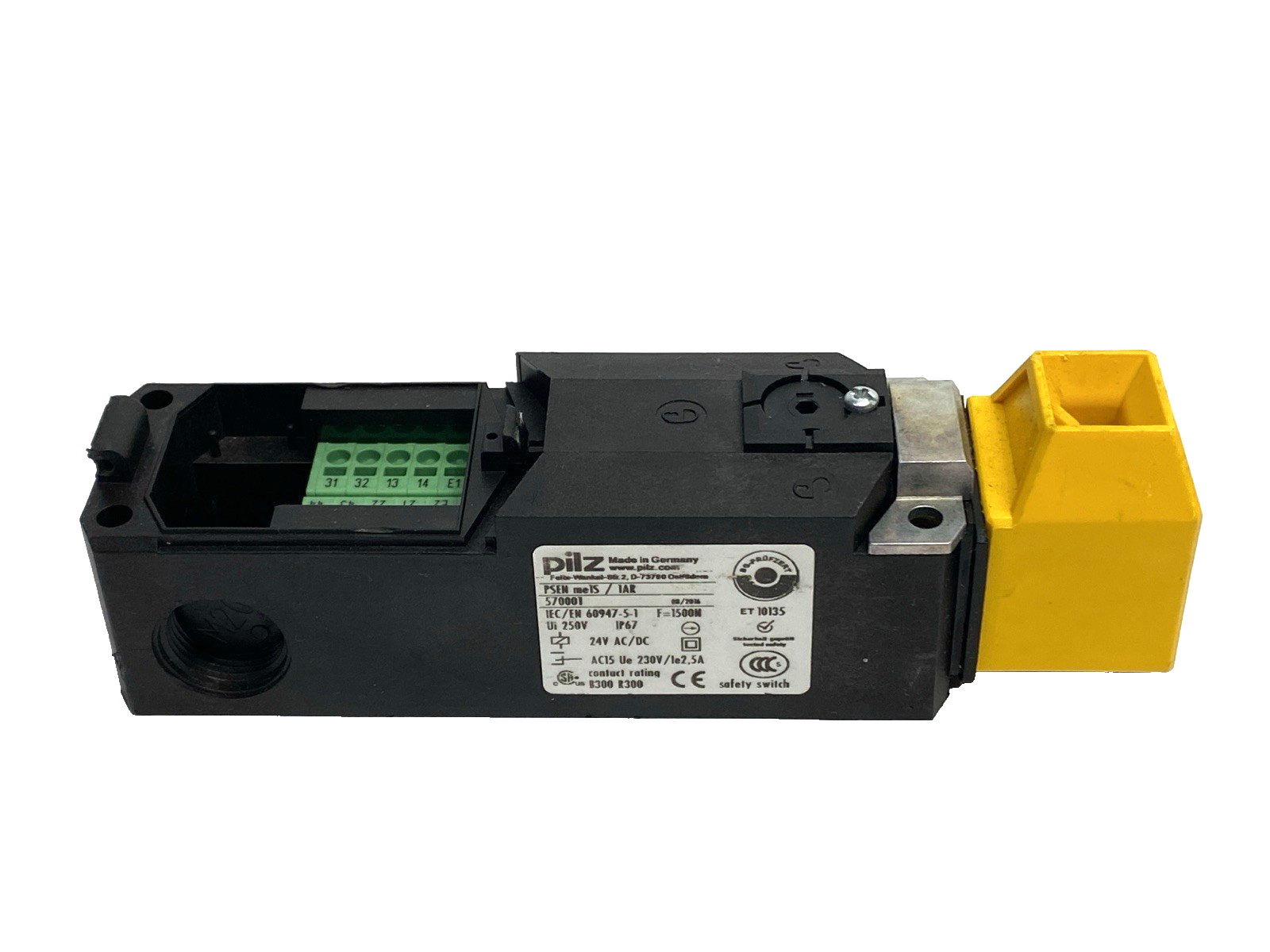 Pilz PSEN me1S/1AR Interlock Safety Switch 570001 - For parts or not working - Maverick Industrial Sales