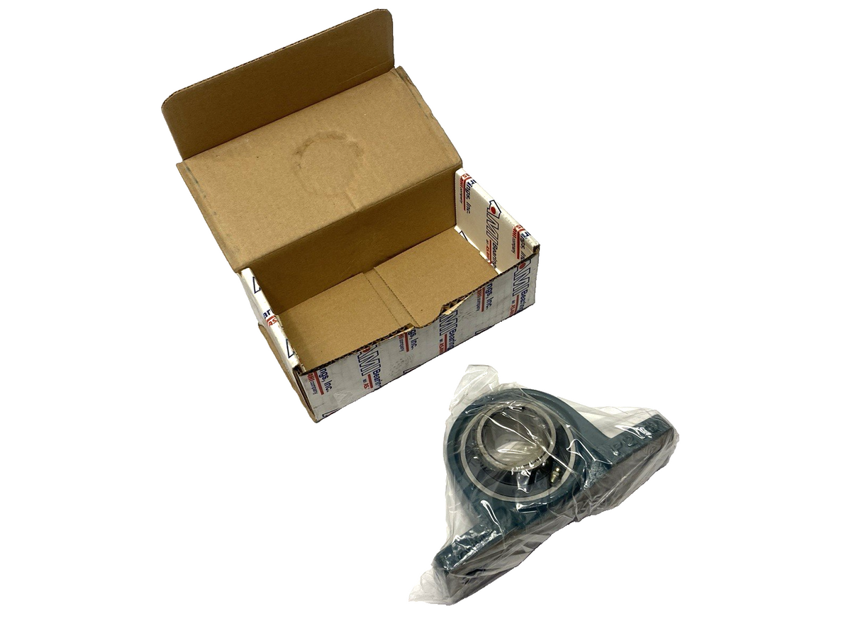 UCP209 | AMI Pillow Block Bearing Wide Set Screw Iron Housing 45mm Shaft - New – Open box - Maverick Industrial Sales