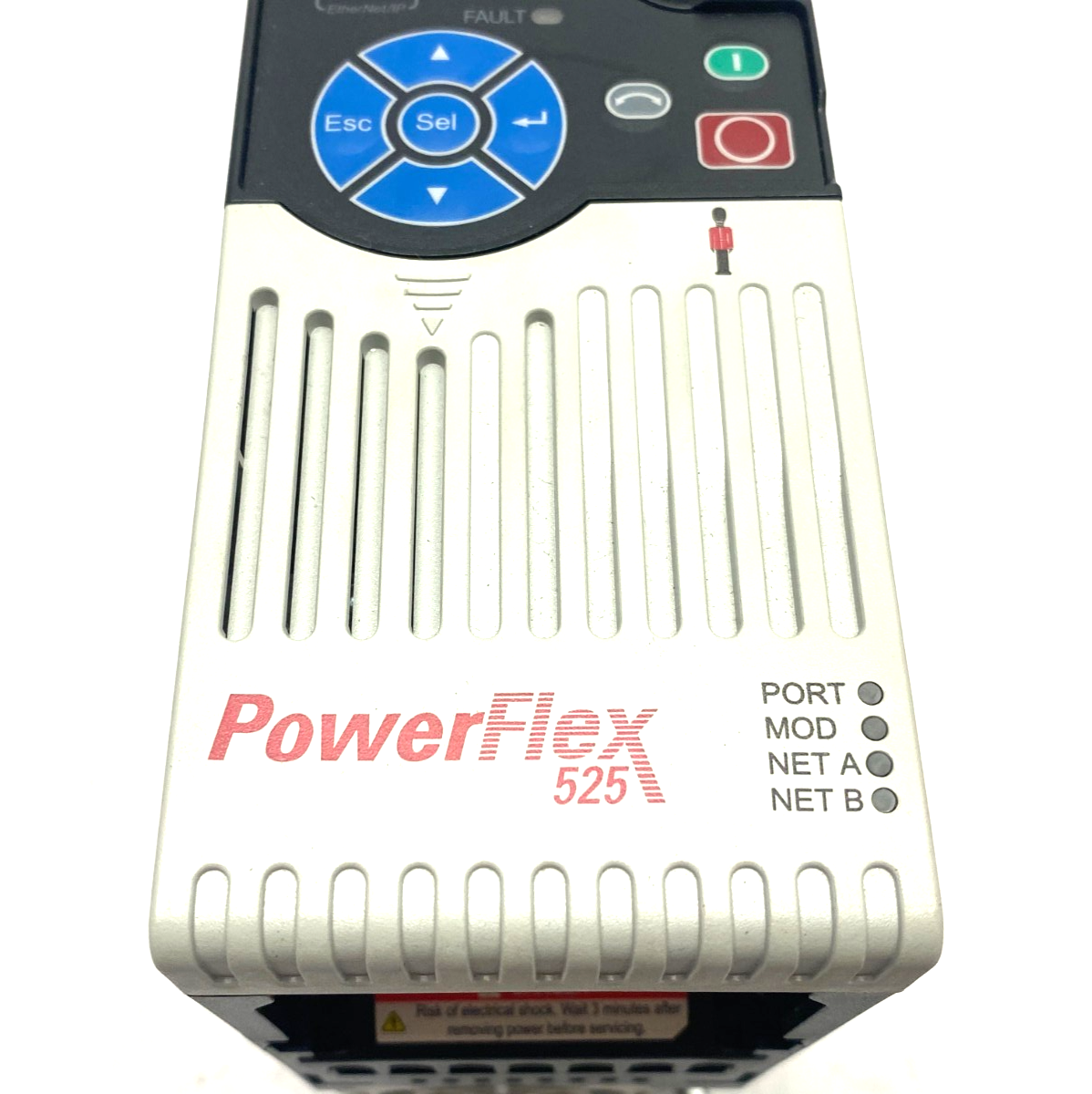 25B-D1P4N104 | Allen Bradley Ser. A PowerFlex 525 0.4kW (0.5Hp) AC Drive 3-Phase - Used - Maverick Industrial Sales