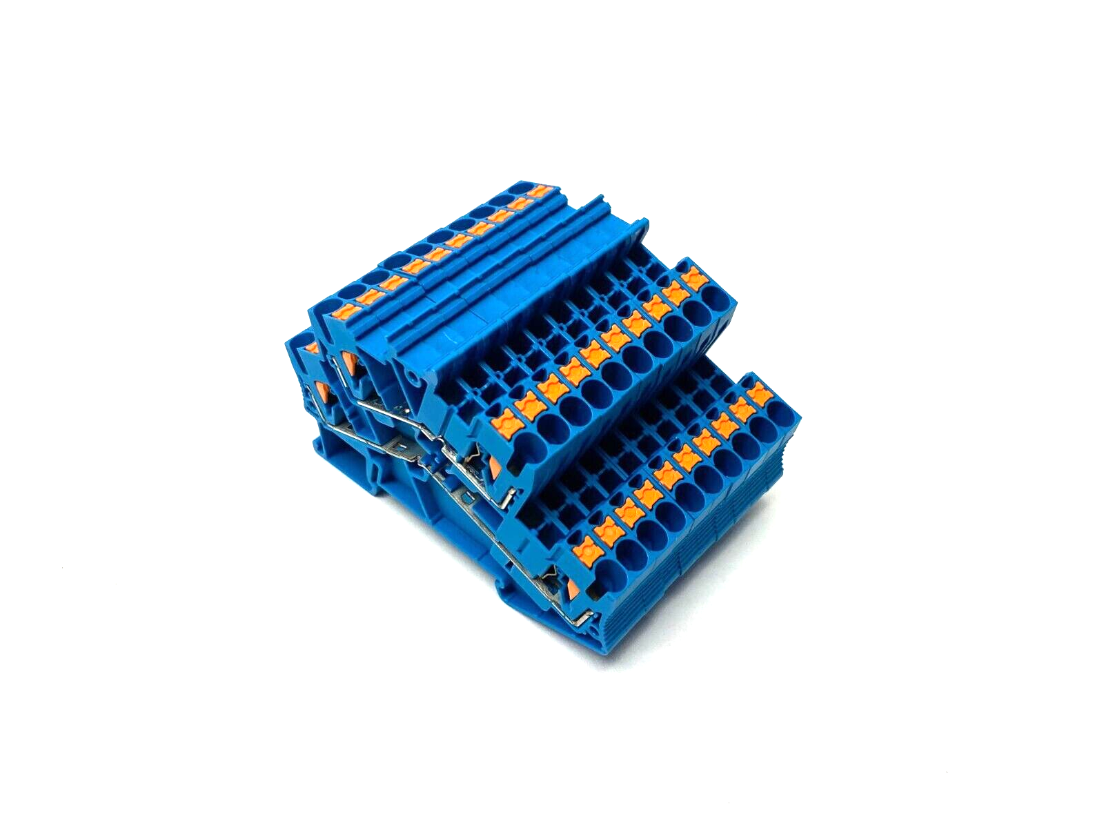 Phoenix Contact PTTBS 2,5-PV BU Dual-Level Terminal Block Blue 3210212 LOT OF 10 - New – Open box - Maverick Industrial Sales