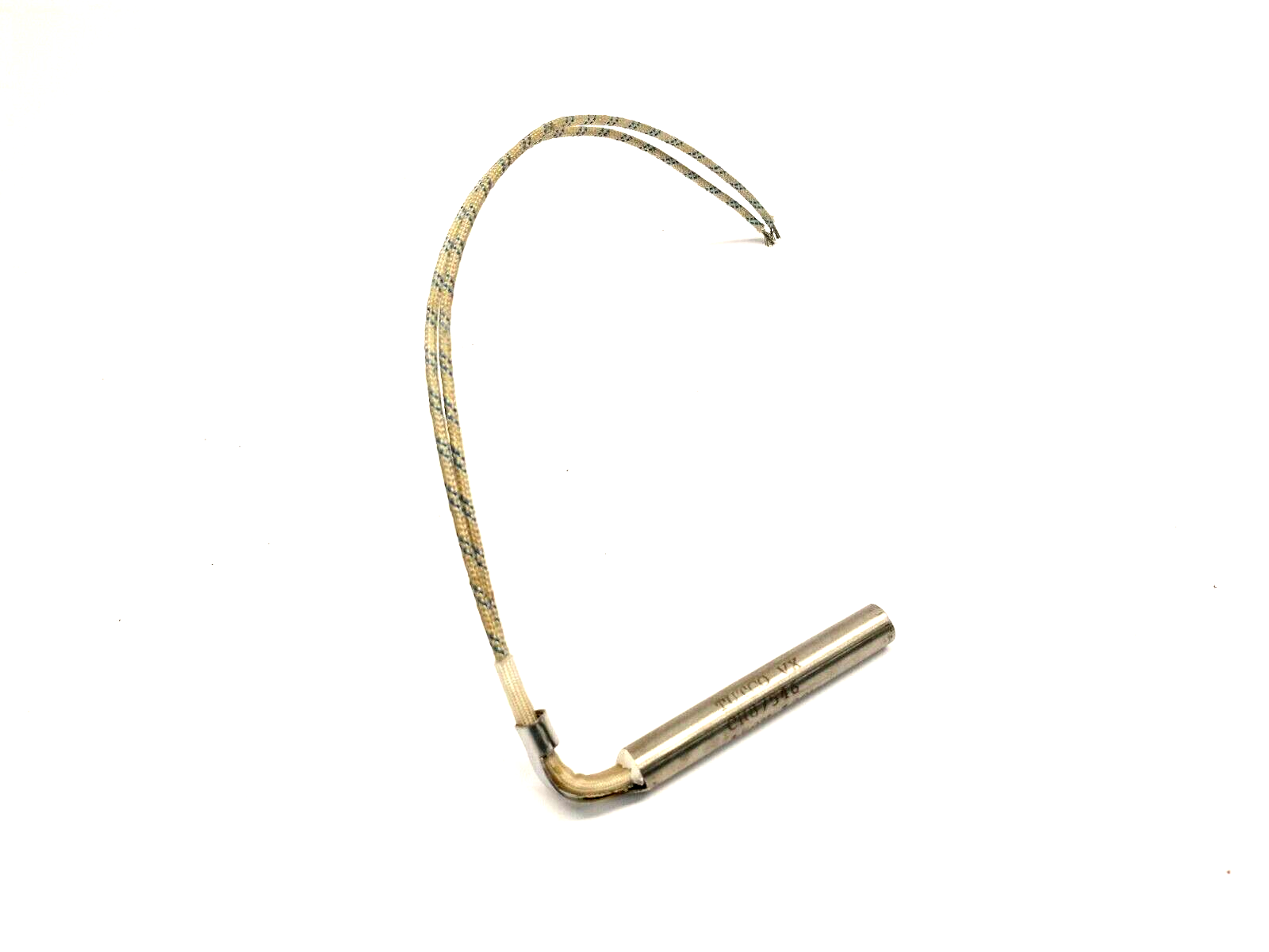 CH87546 | Tutco Cartridge Heater 3/8" x 2-1/2" Long 120V 150W 90 Degree Clip - New – Open box - Maverick Industrial Sales