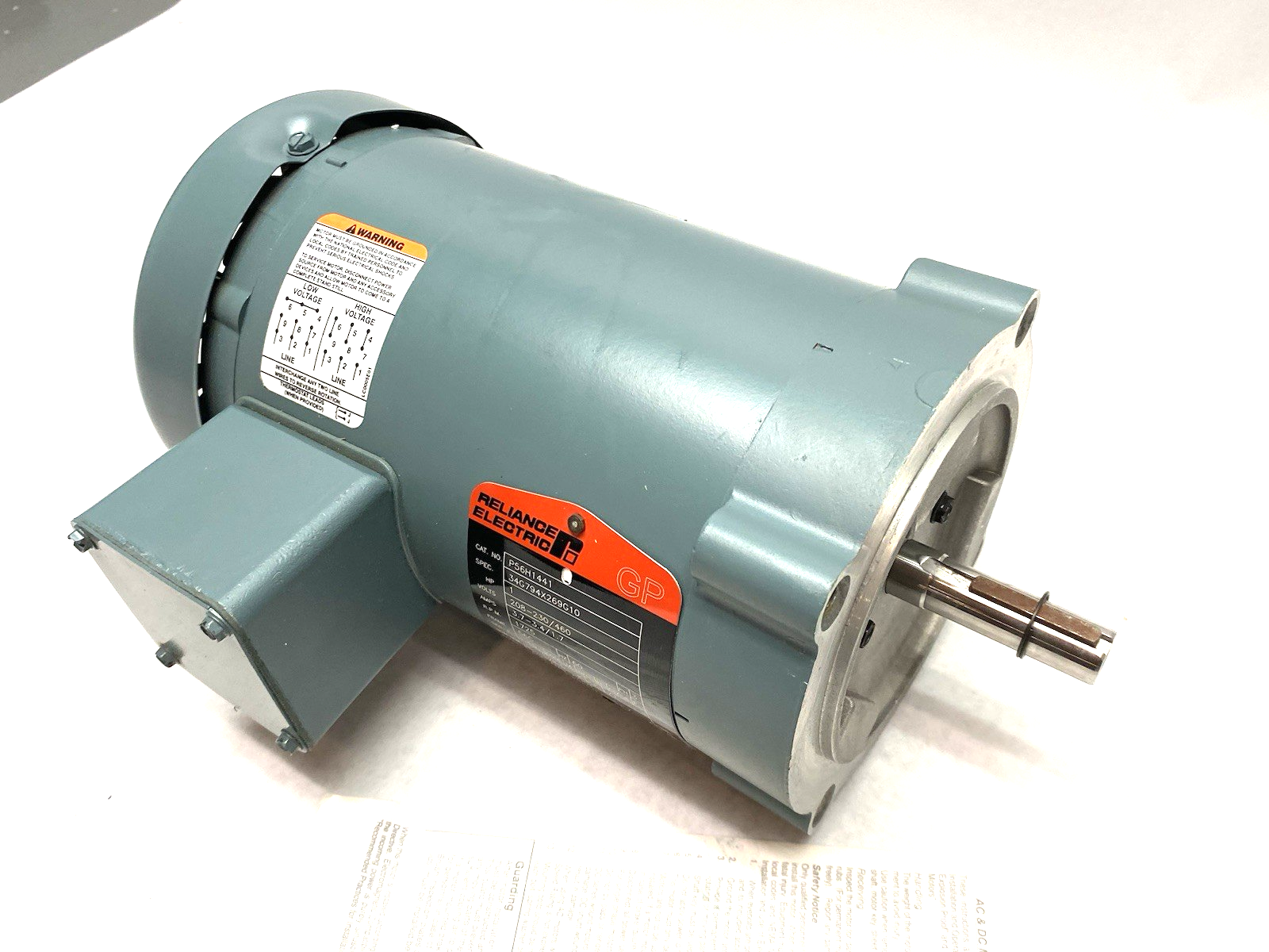 P56H1441 | Baldor Reliance Electric Motor 1HP, 1725RPM, 3PH, 56C, 34G794X269G10 - New Other - Maverick Industrial Sales