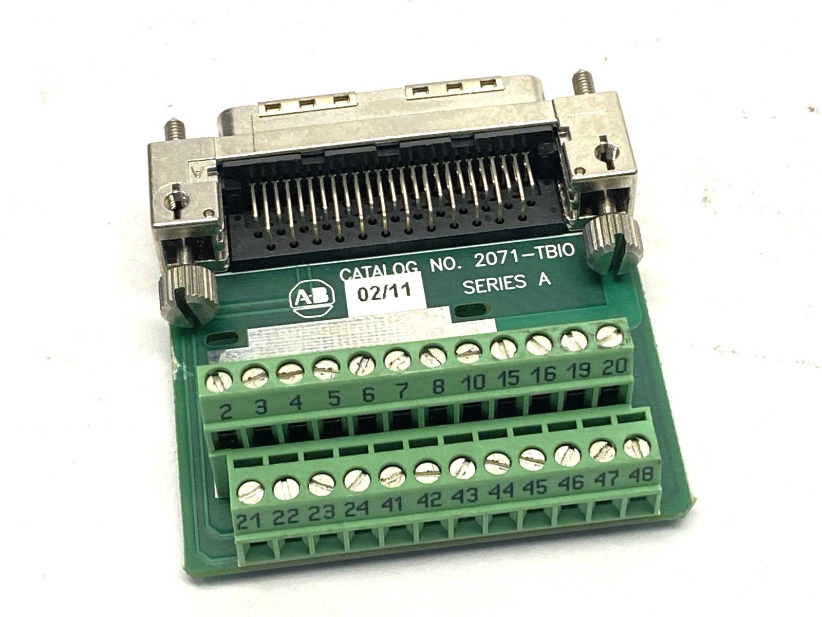 Allen Bradley 2071-TBIO Ser A Kinetix I/O Breakout Board - Maverick Industrial Sales