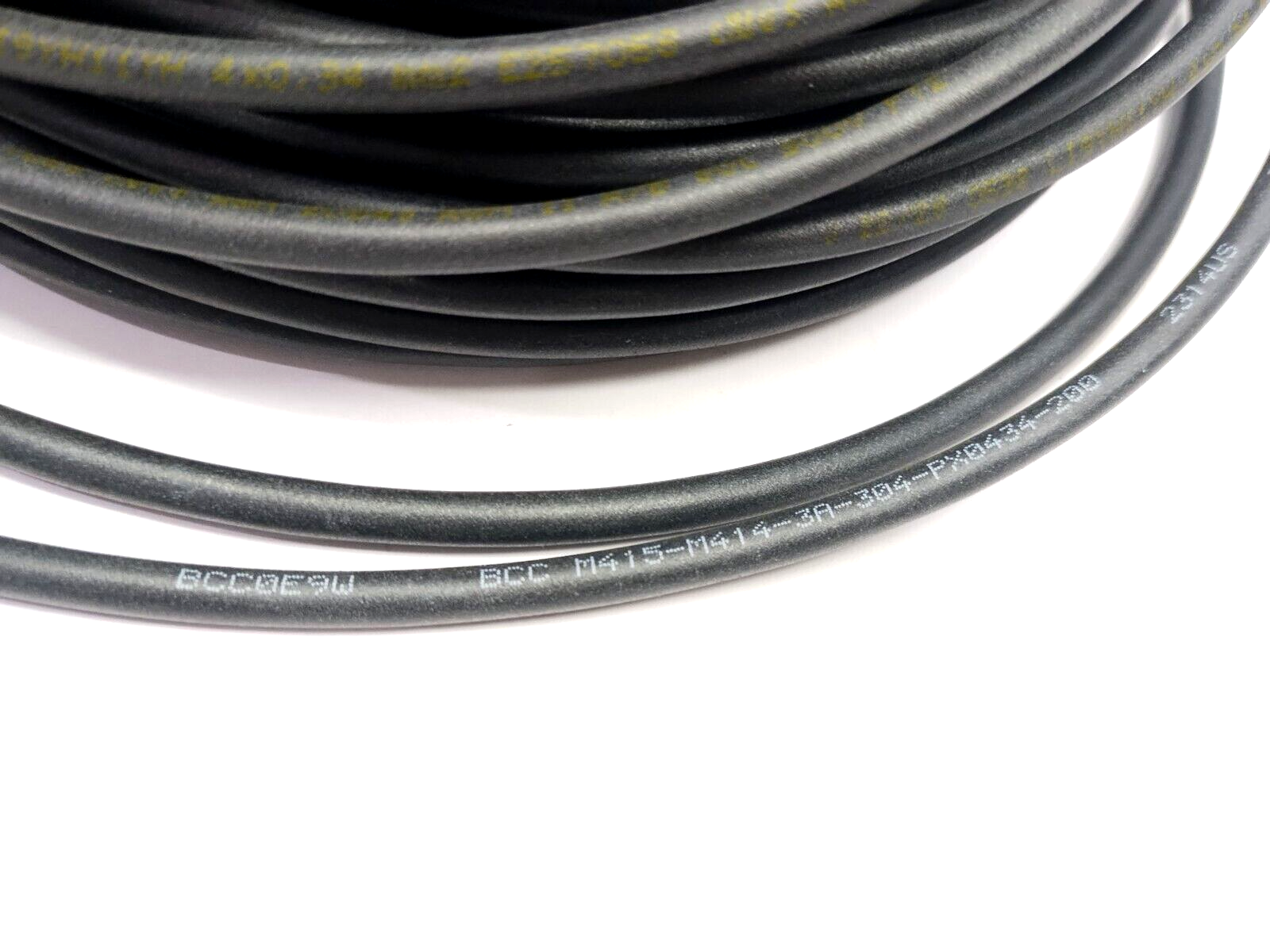 Balluff BCC0E9W Double Ended Cordset M12 20m BCC M415-M414-3A-304-PX0434-200 - New – Open box - Maverick Industrial Sales