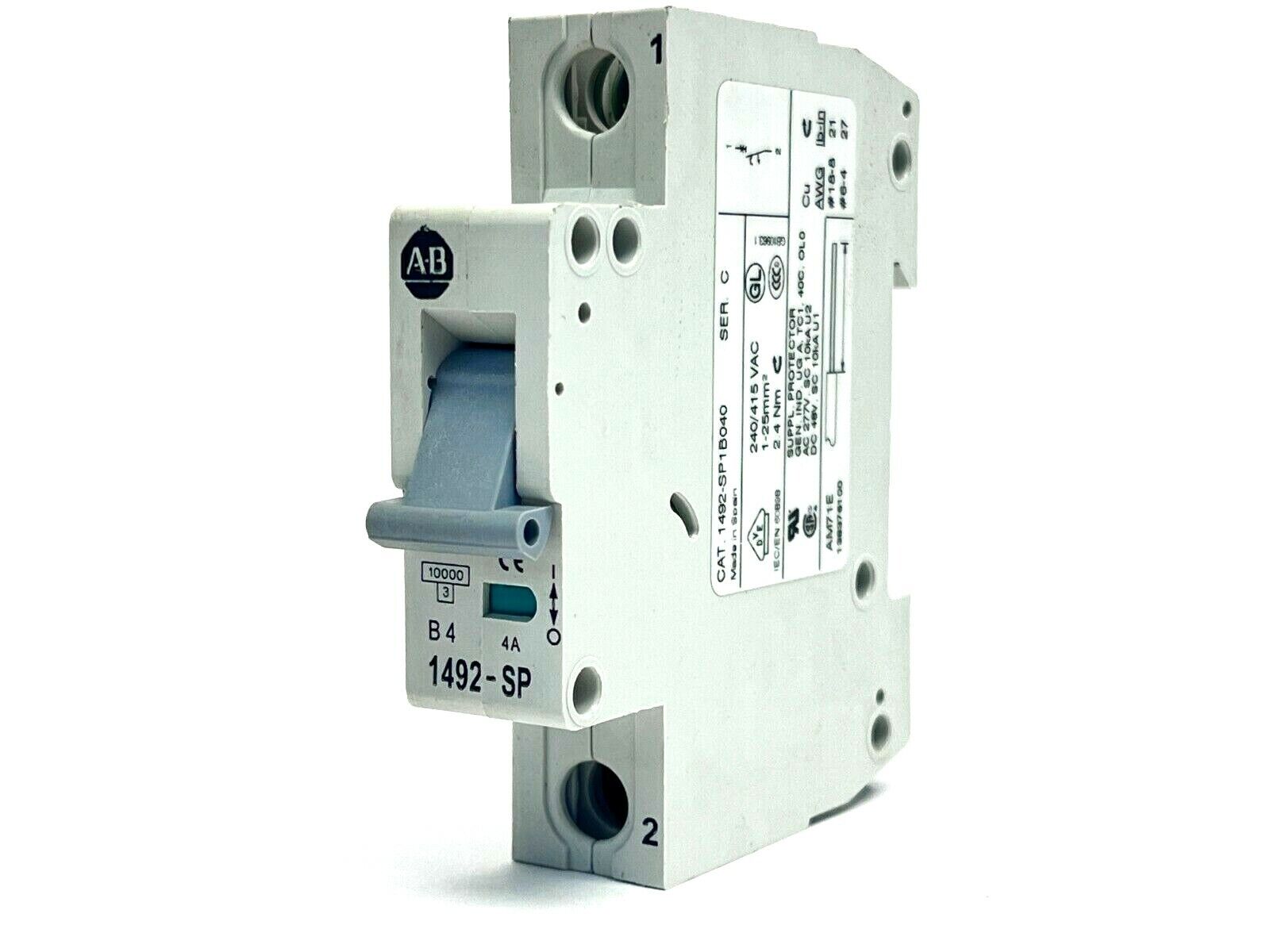 Allen Bradley 1492-SP1B040 Ser C Circuit Breaker 240/415 VAC - Maverick Industrial Sales