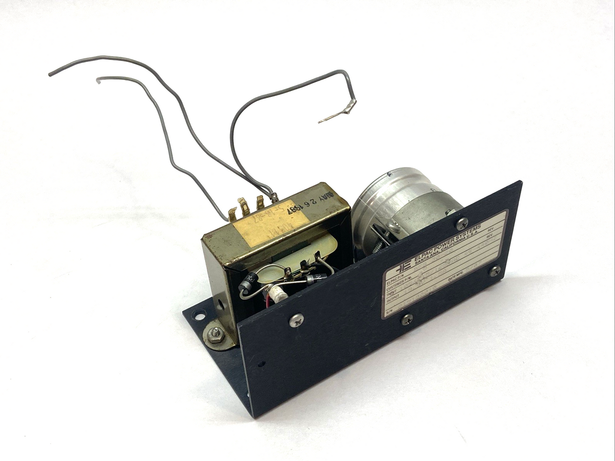 BFS 30-20 | Elpac Power Systems Power Supply 105/115/125VAC 47-440Hz- Used - Maverick Industrial Sales
