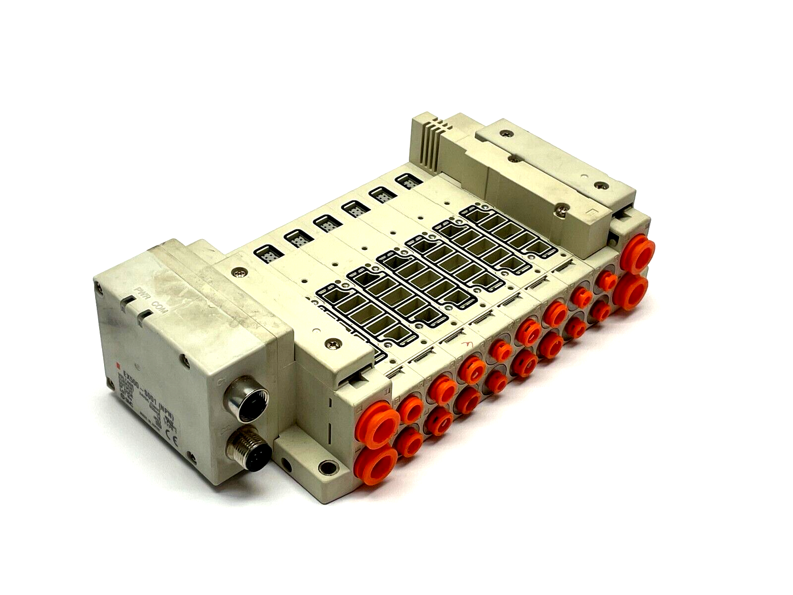 SS5V2-W10S0D-08B-N7 | SMC Plug-In Pneumatic Manifold - Used - Maverick Industrial Sales