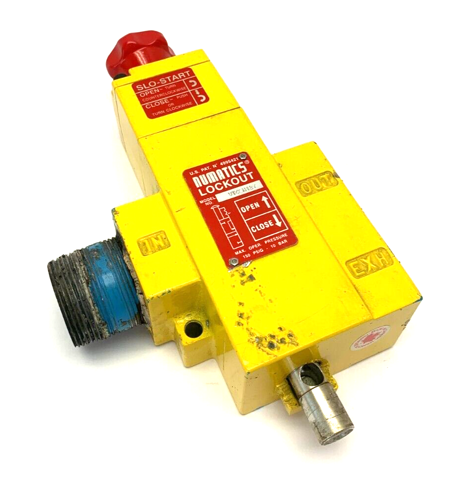 Numatics VT40N12Y Slo-Start Lockout Valve 150psig 10 Bar - Used - Maverick Industrial Sales