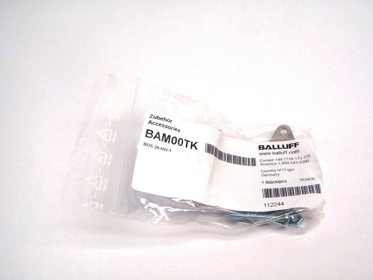 26-HW-1 BAM00TK 112244 | Balluff 26-HW-1 Hardware Kit Stainless Steel Sensor Bracket BAM00TK 112244 - Maverick Industrial Sales