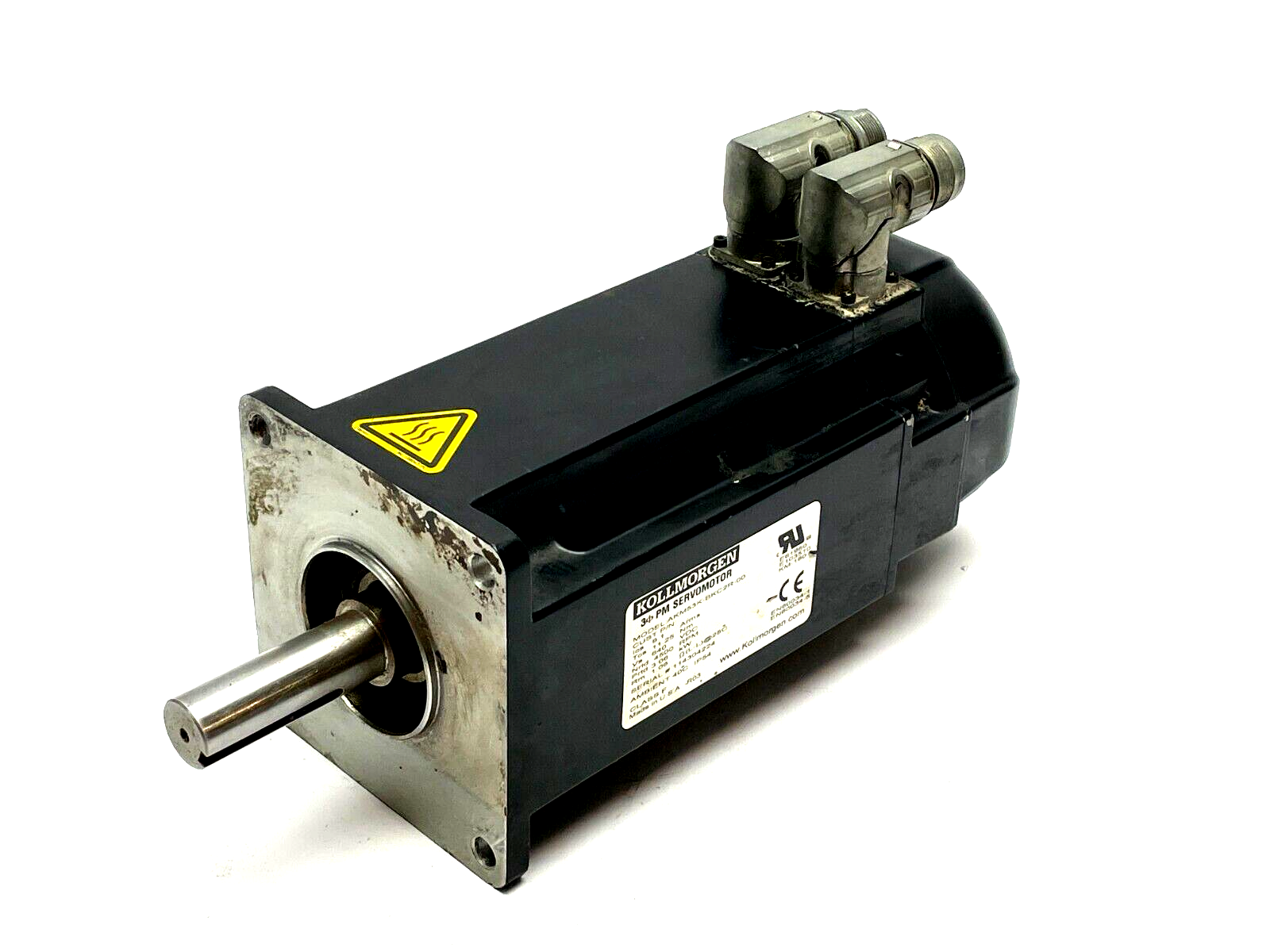 Kollmorgen AKM53K-BKC2R-00 Servo Motor 4500RPM 640VDC 3.06kW - Maverick Industrial Sales