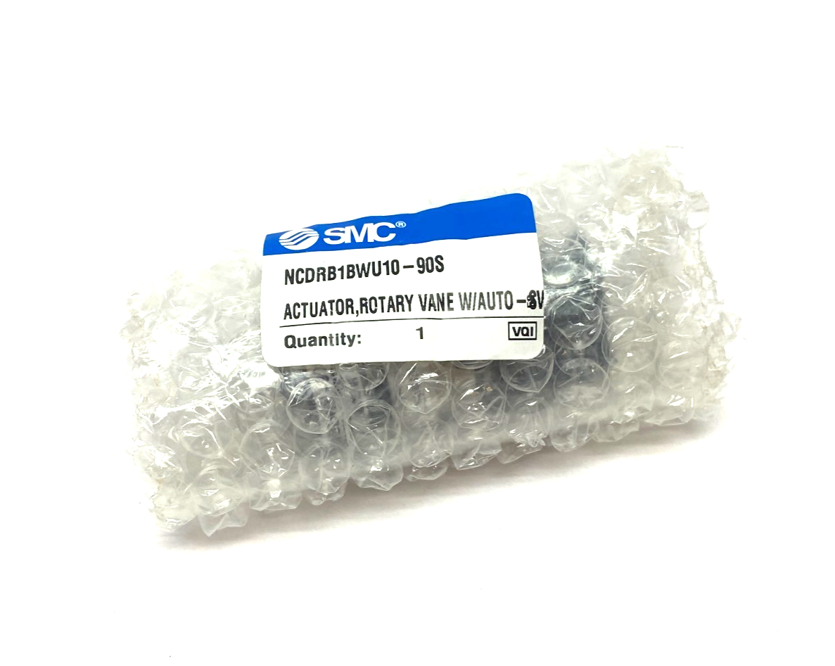 NCDRB1BWU10-90S | SMC Rotary Vane Actuator Double Acting 10mm Size - New - Maverick Industrial Sales