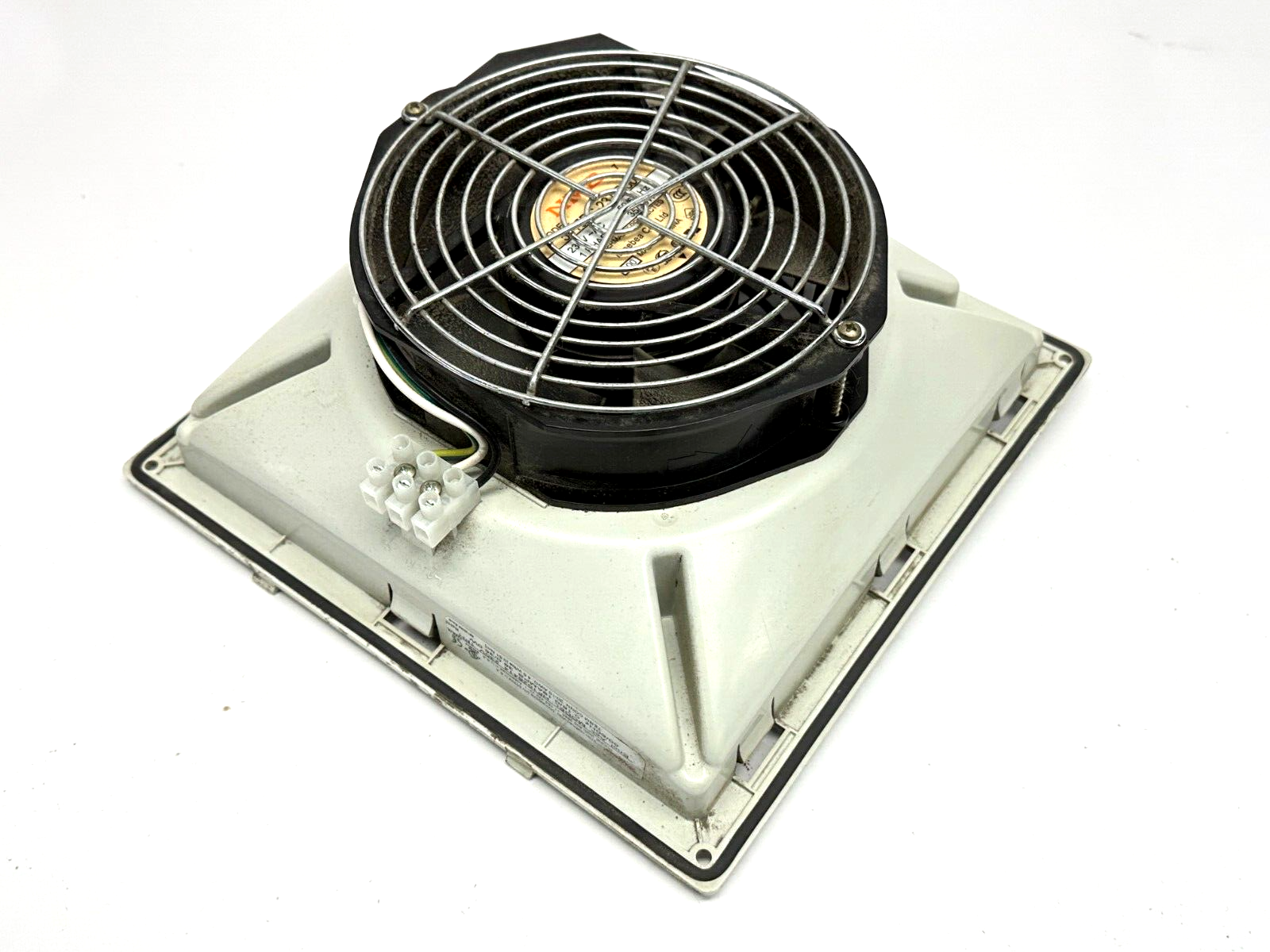 Hoffman HF1026414 Nvent Side Mount Filter Fan 230V NO FRONT COVER - Used - Maverick Industrial Sales