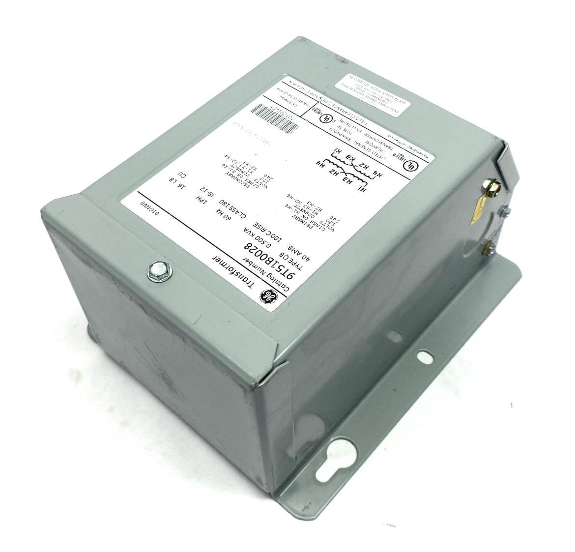 9T51B0028 | ABB General Electric Transformer 1C,0.5kVA,120x240-120/240,100C,3R,QB - New – Open box - Maverick Industrial Sales