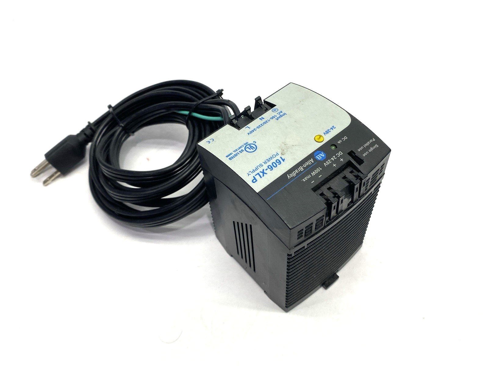 1606-XLP100E | Allen Bradley Ser. A Power Supply 24-28VDC 100W - Used - Maverick Industrial Sales