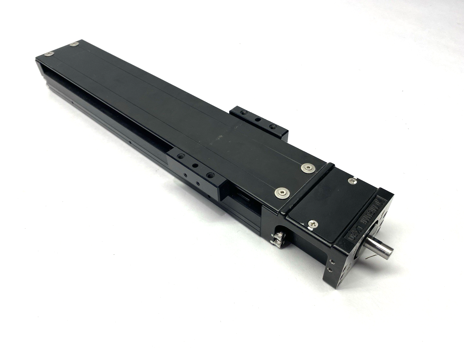 LX30 | Misumi Single Axis Actuator w/ Cover 300mm Long 54mm Table Length 80mm Wide - Used - Maverick Industrial Sales