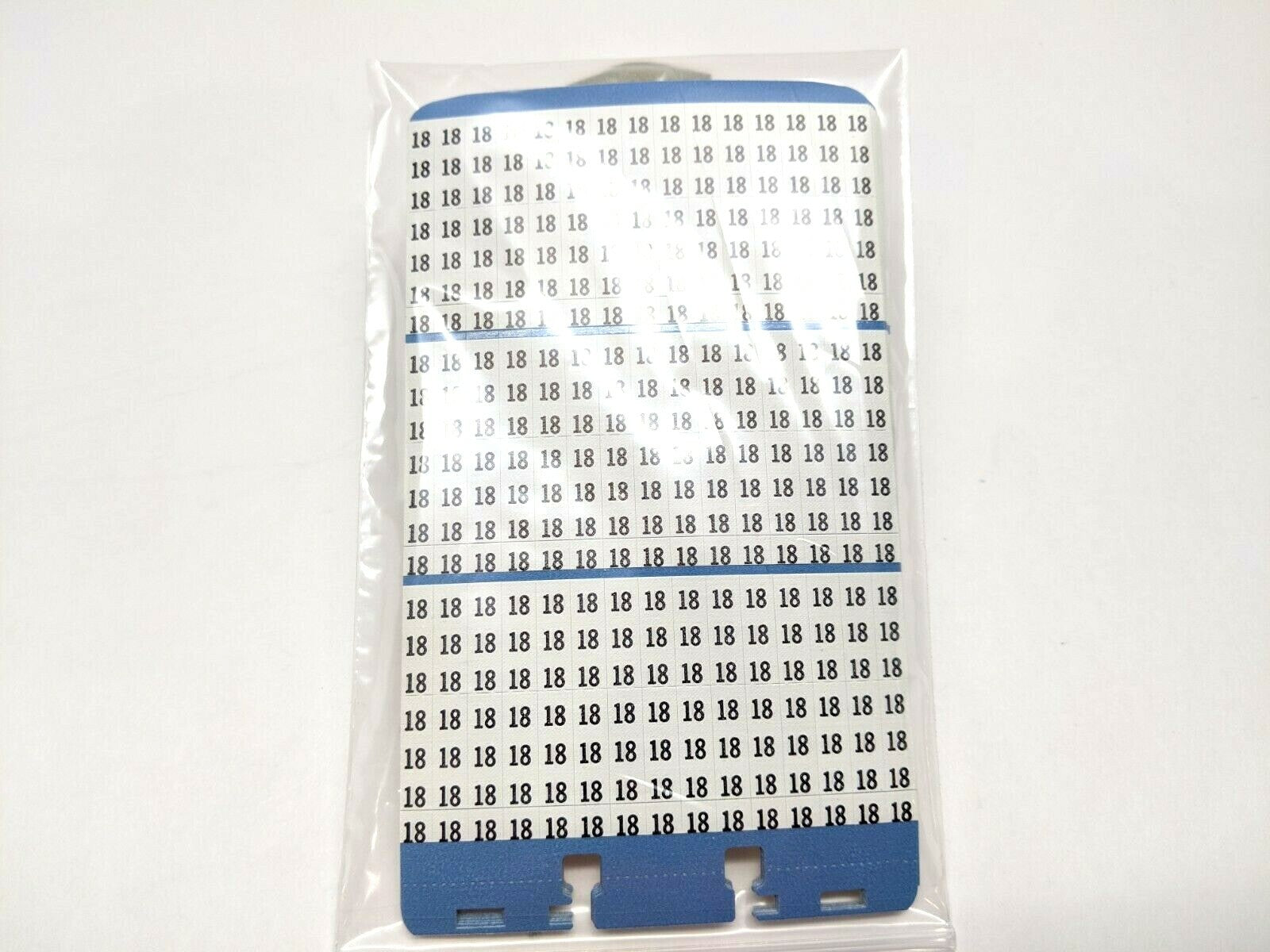 Brady WM-18 Vinyl Cloth Wire Marker LOT OF 10 Sheets - New – Open box - Maverick Industrial Sales