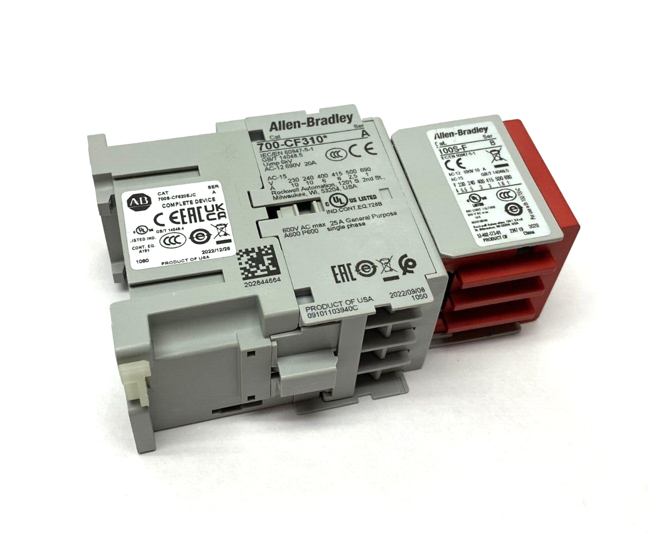 Allen Bradley 700S-CF620EJC Ser. A Guardmaster Safety Control Relay, 3NO, 1NC - Maverick Industrial Sales