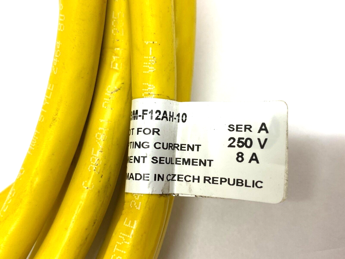 889M-F12AH-10 | Allen Bradley Ser. A Single Ended Cordset M23 12-Pin 15' Length - Used - Maverick Industrial Sales