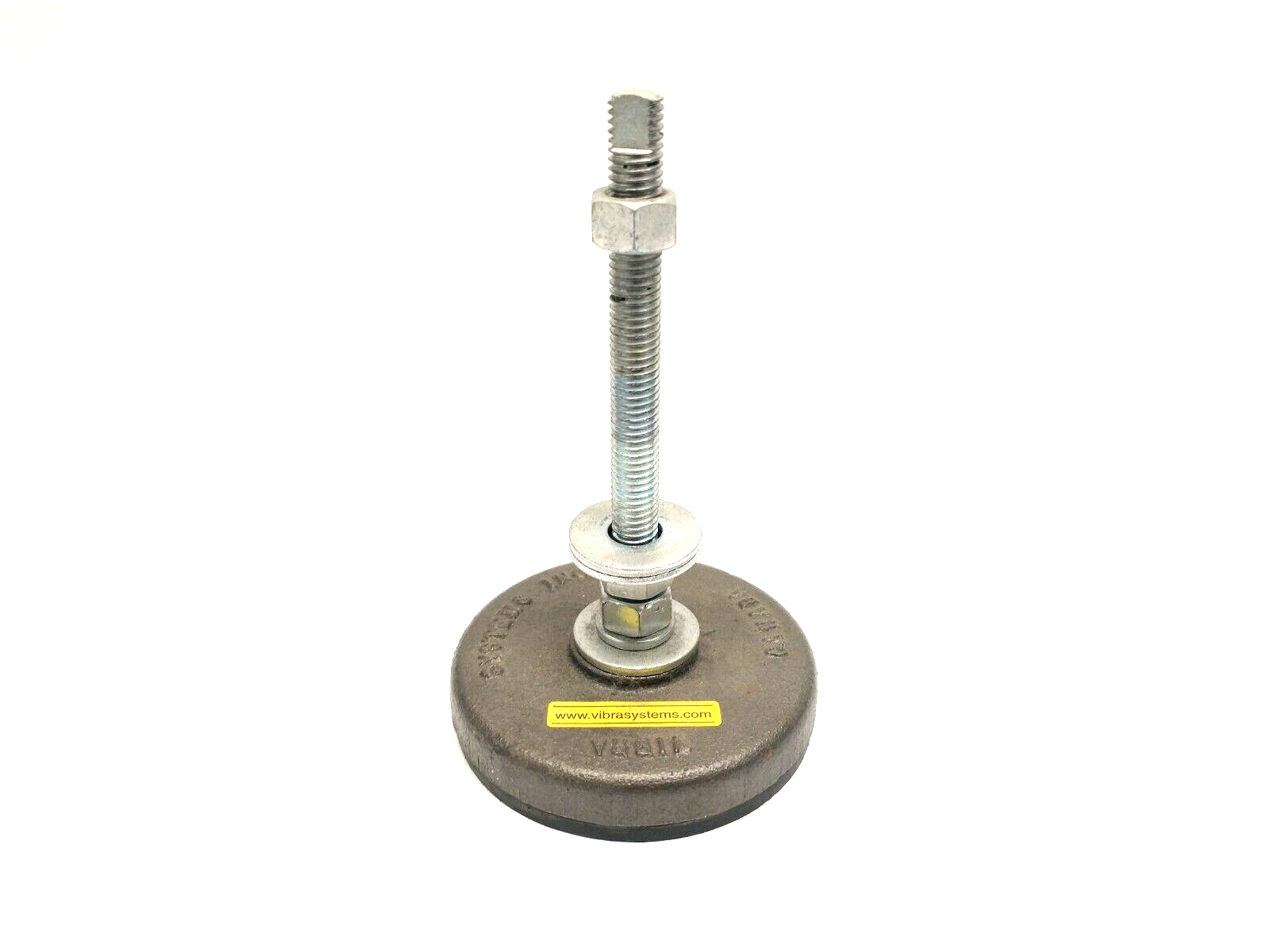 VibraSystems VMT-1000 Antivibration Leveling Mount, 4" Diameter 1/2-13 UNC x 6" - Maverick Industrial Sales