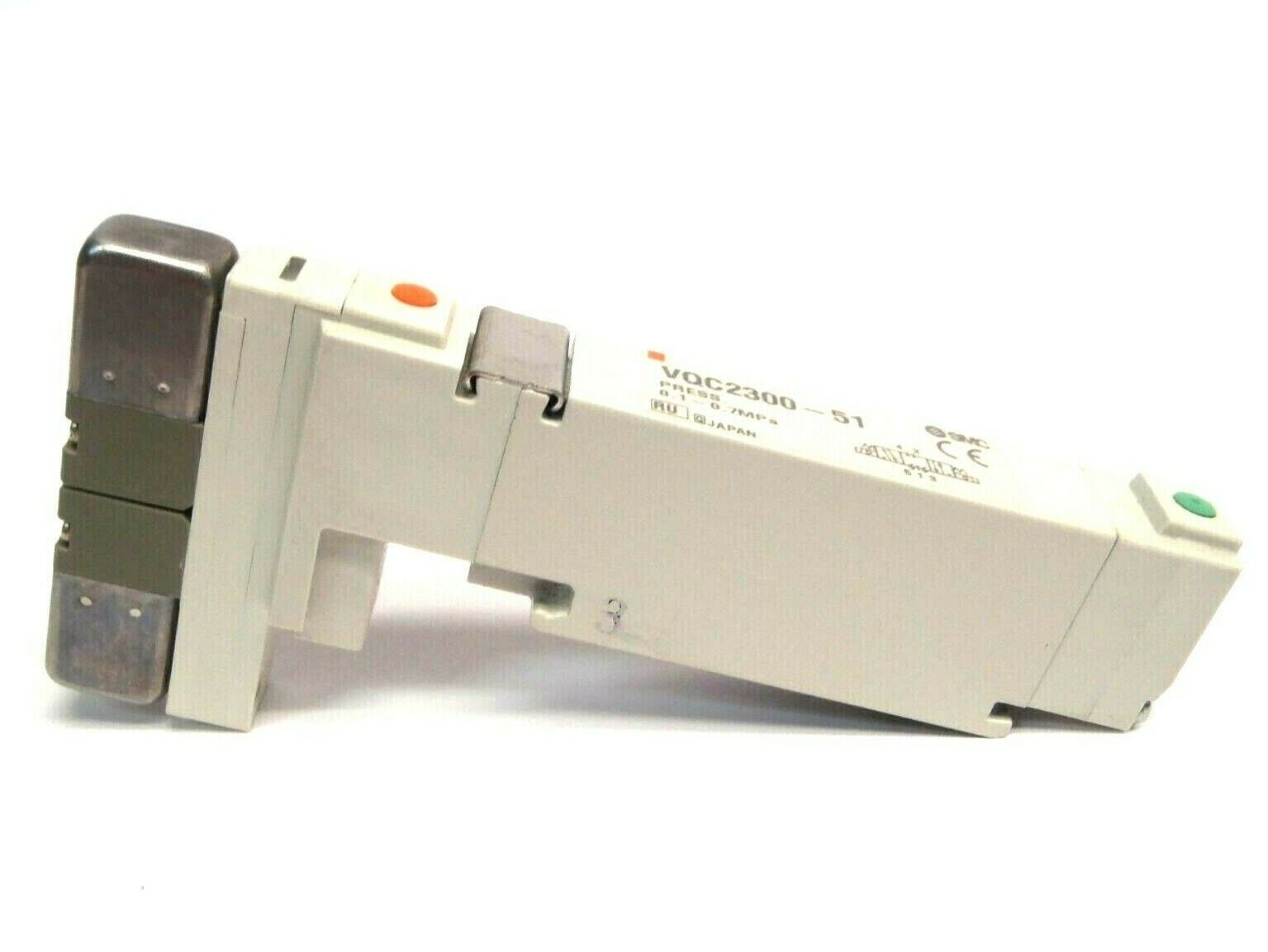 VQC2300-51 | SMC 3 Position Pneumatic Solenoid Valve 0.1~0.7MPa - Used - Maverick Industrial Sales