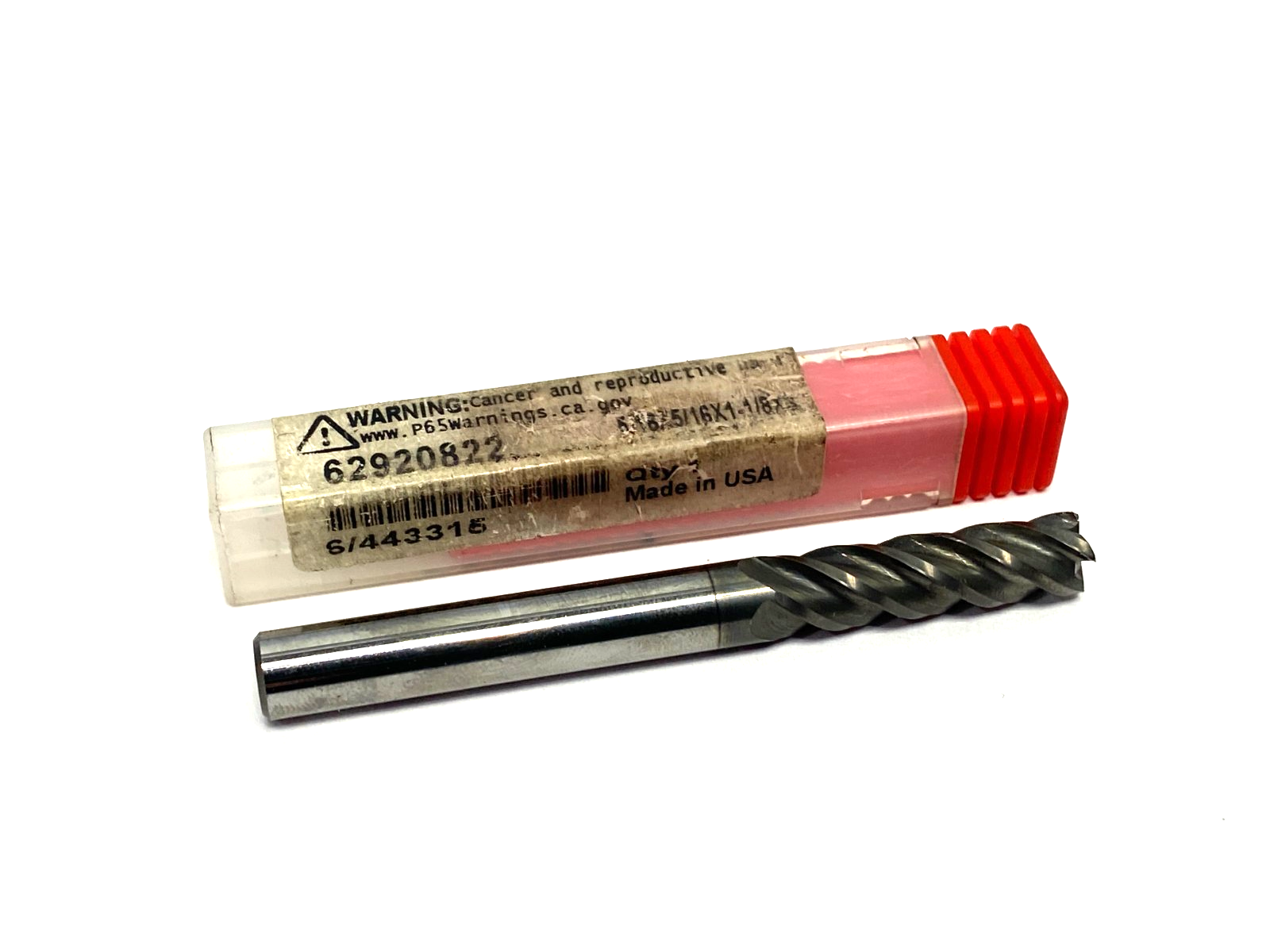 Accupro 62920822 Square End Mill 5/16" Dia, 1-1/8" LOC, 4 Flute, Solid Carbide - Maverick Industrial Sales