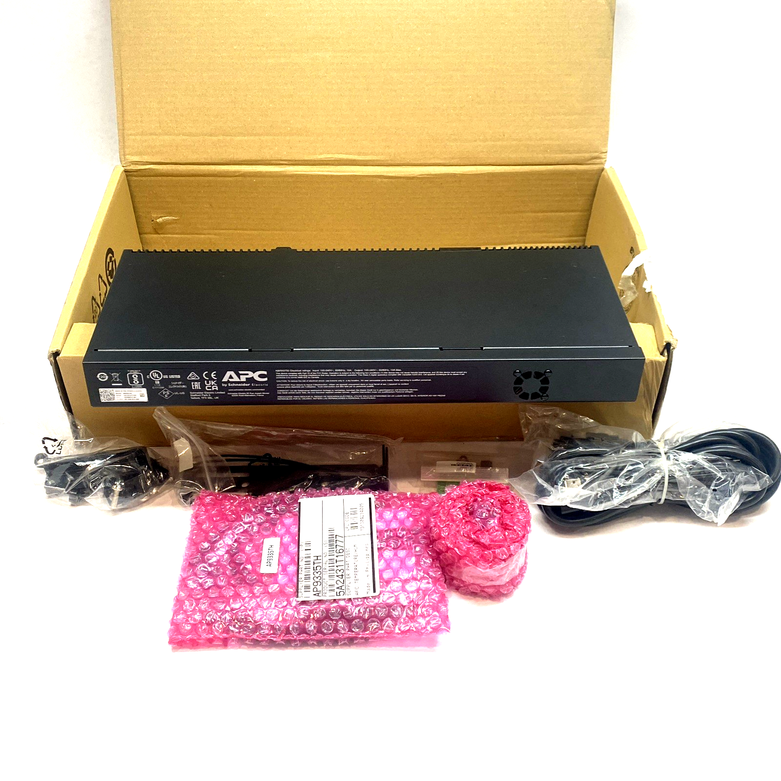 Schneider Electronics APC NBWL0756 NetBotz Rack Monitor 750 - Open box - Maverick Industrial Sales