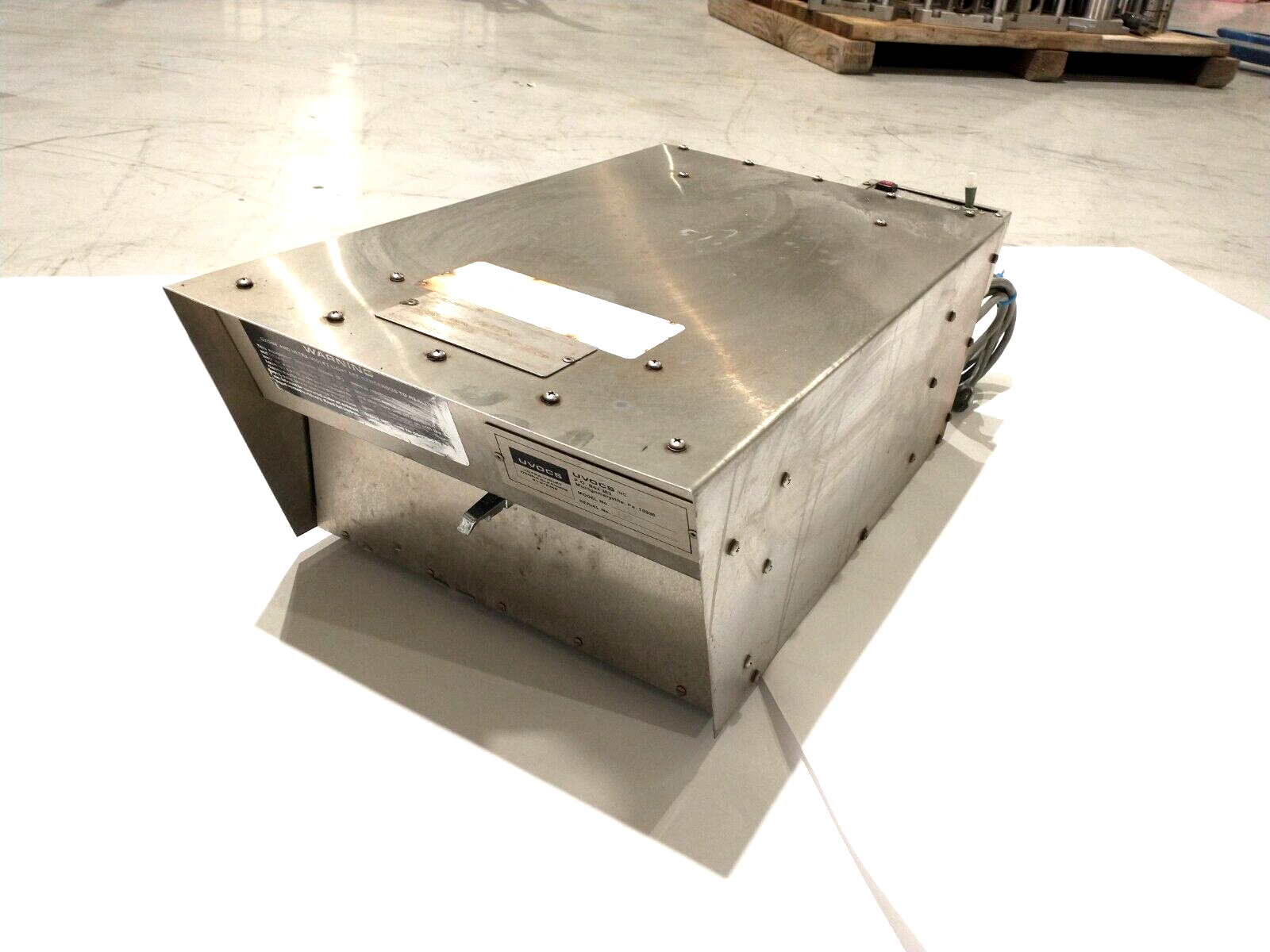 UVOCS Model 1010 Ultraviolet Ozone Cleaning System - Used - Maverick Industrial Sales