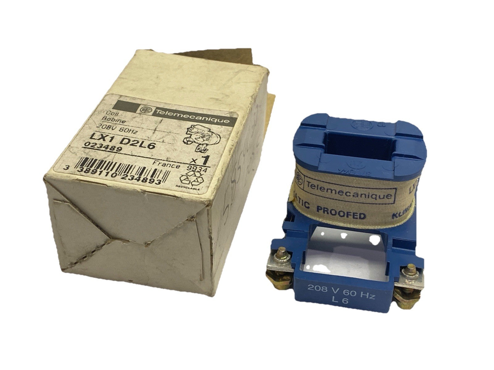 Telemecanique LX1D2L6 Coil 208V 60Hz - New – Open box - Maverick Industrial Sales