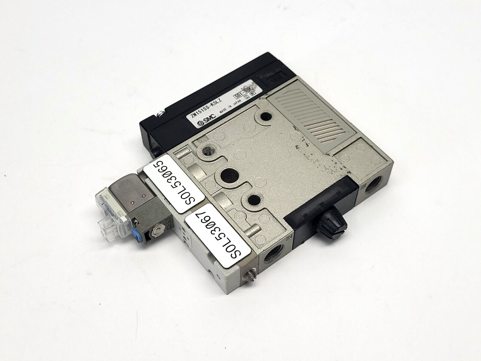 SMC ZM151SS-K5LZ Vacuum Generator With Valve - Maverick Industrial Sales