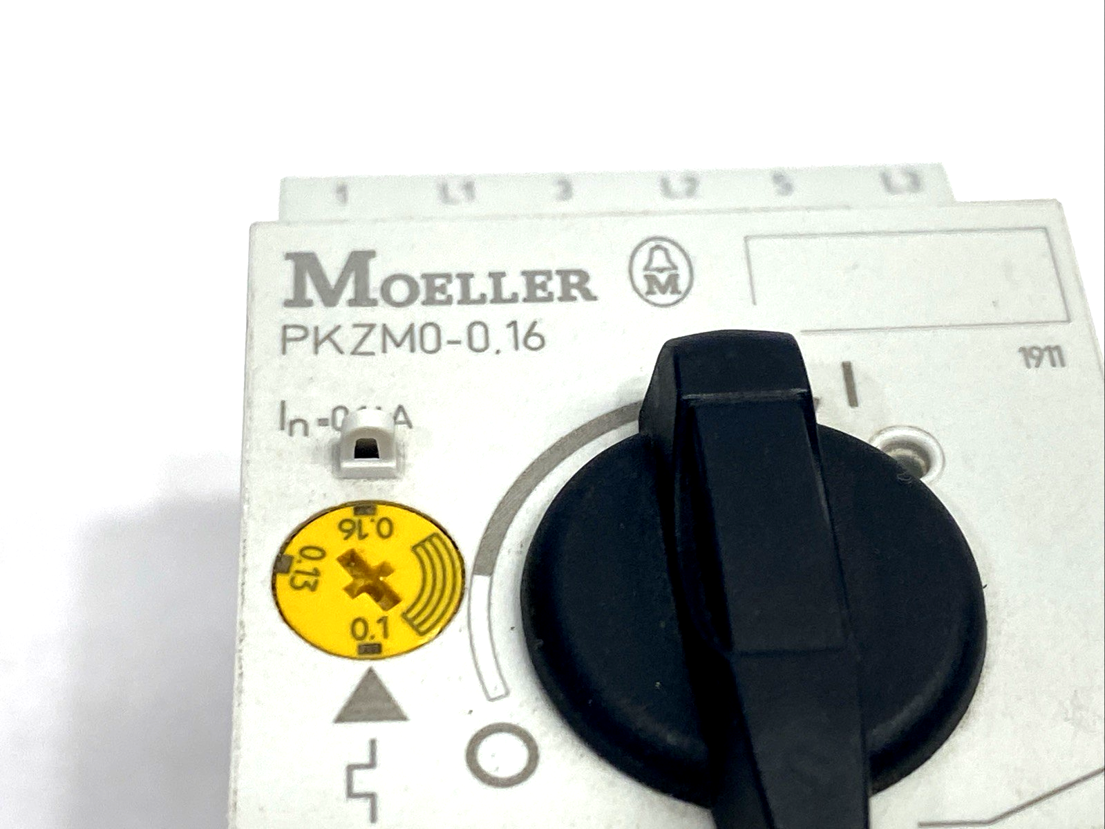 Moeller PKZM0-0.16 Manual Motor Protector Circuit Breaker 0.10A-0.16A PKZM0-0,16 - New – Open box - Maverick Industrial Sales