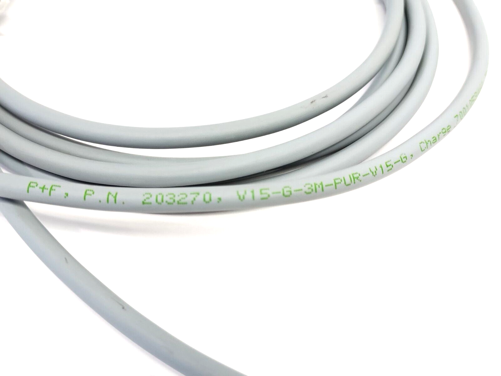 V15-G-3M-PUR-V15-G, 203270 | Pepperl+Fuchs V15-G-3M-PUR-V15-G Cordset M12 5-Pin Male To Female 3m 203270 - New Other - Maverick Industrial Sales