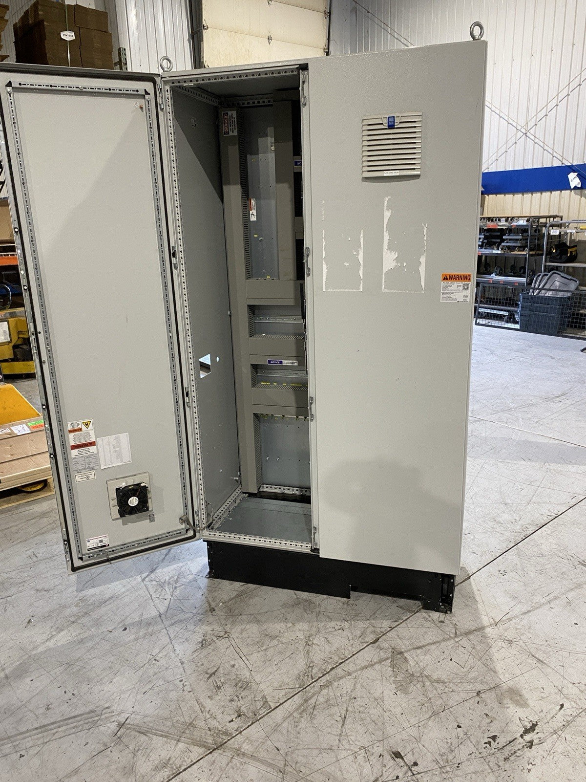 Rittal 8206000 Baying Freestanding Enclosure with 2 Hinged Doors VX 8206.000 - Maverick Industrial Sales