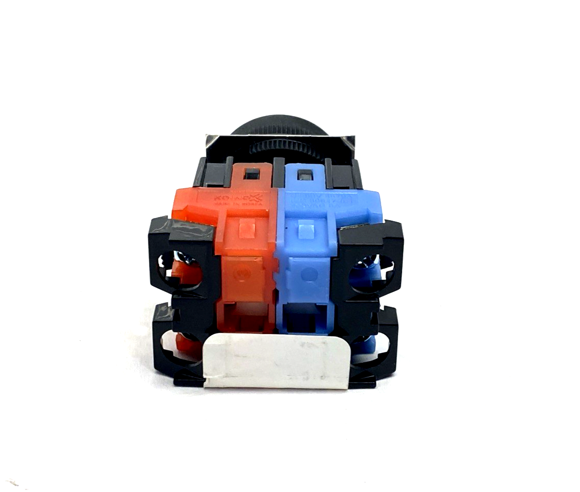 Koino KH-2201EB-11B Push Button Switch 22mm, Momentary, Blue, 125/250VAC - Maverick Industrial Sales