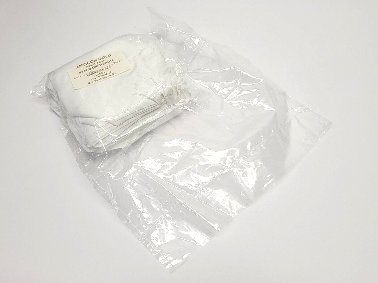 18593 9696 | Anticon Gold Sealed Edge Polyester Knit Wipes - New - Maverick Industrial Sales