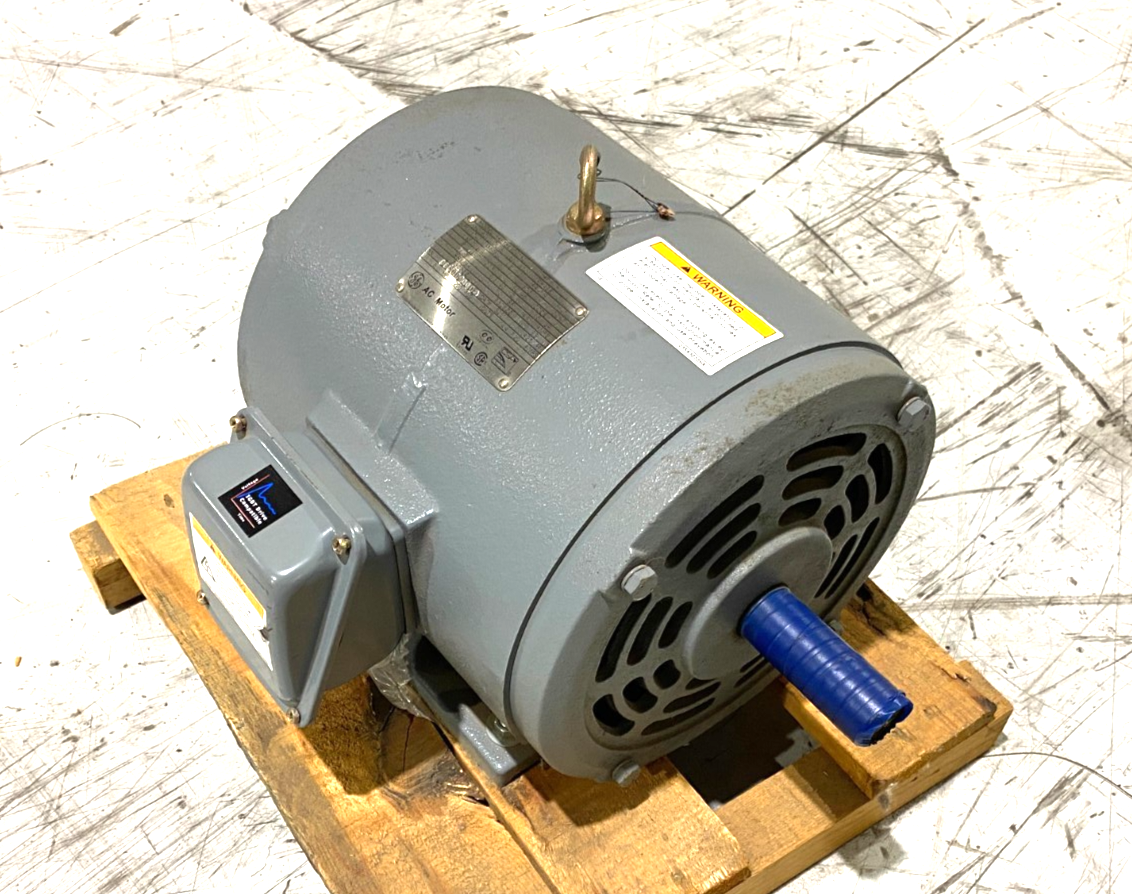General Electric 5KE184AC205C 3-Phase AC Motor 5HP 1740rpm 230/460V S2511 - Maverick Industrial Sales