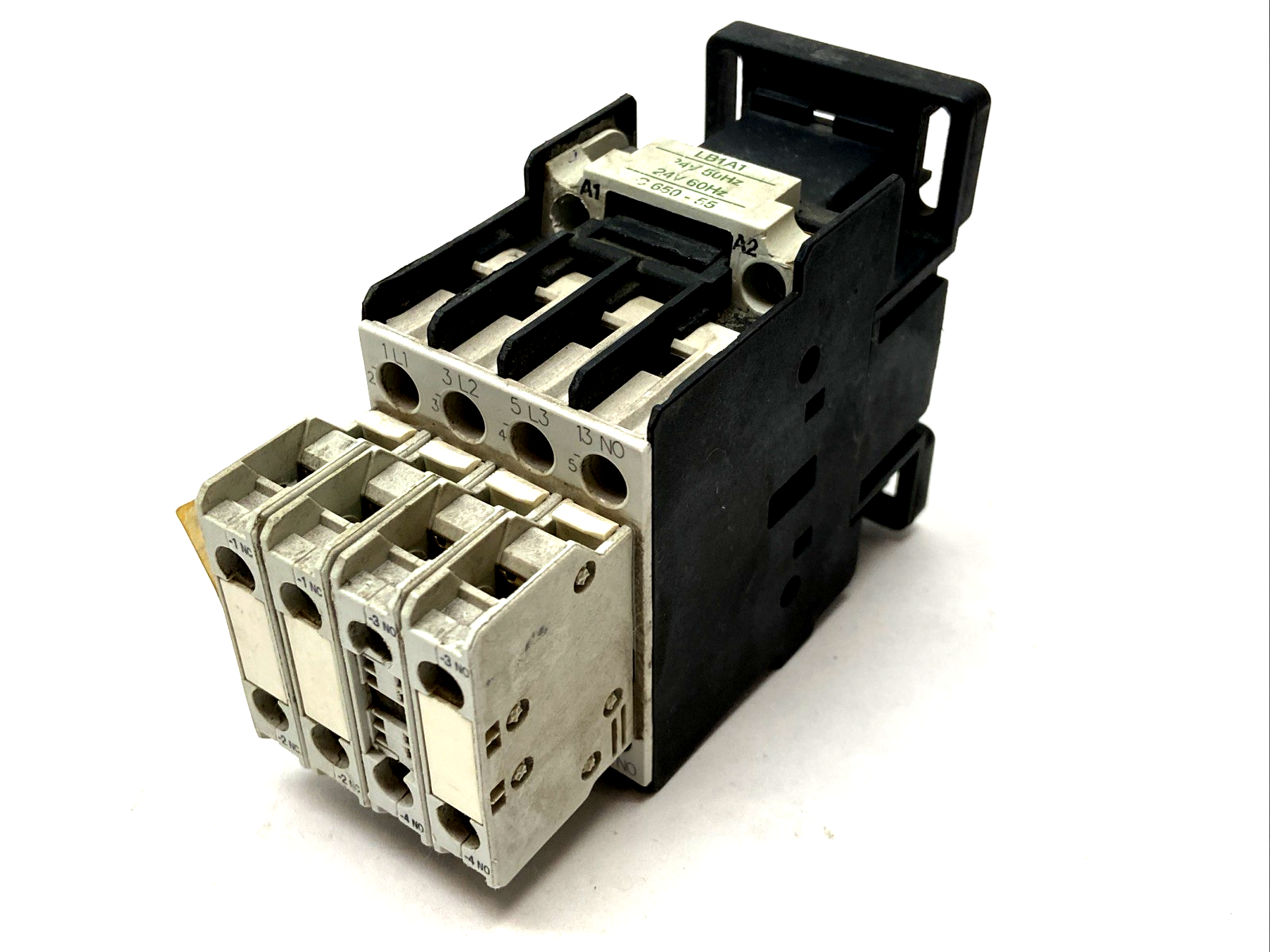 General Electric CL00A310T Non-Reversing Contactor w/ BCLF01 Aux Contact - Maverick Industrial Sales