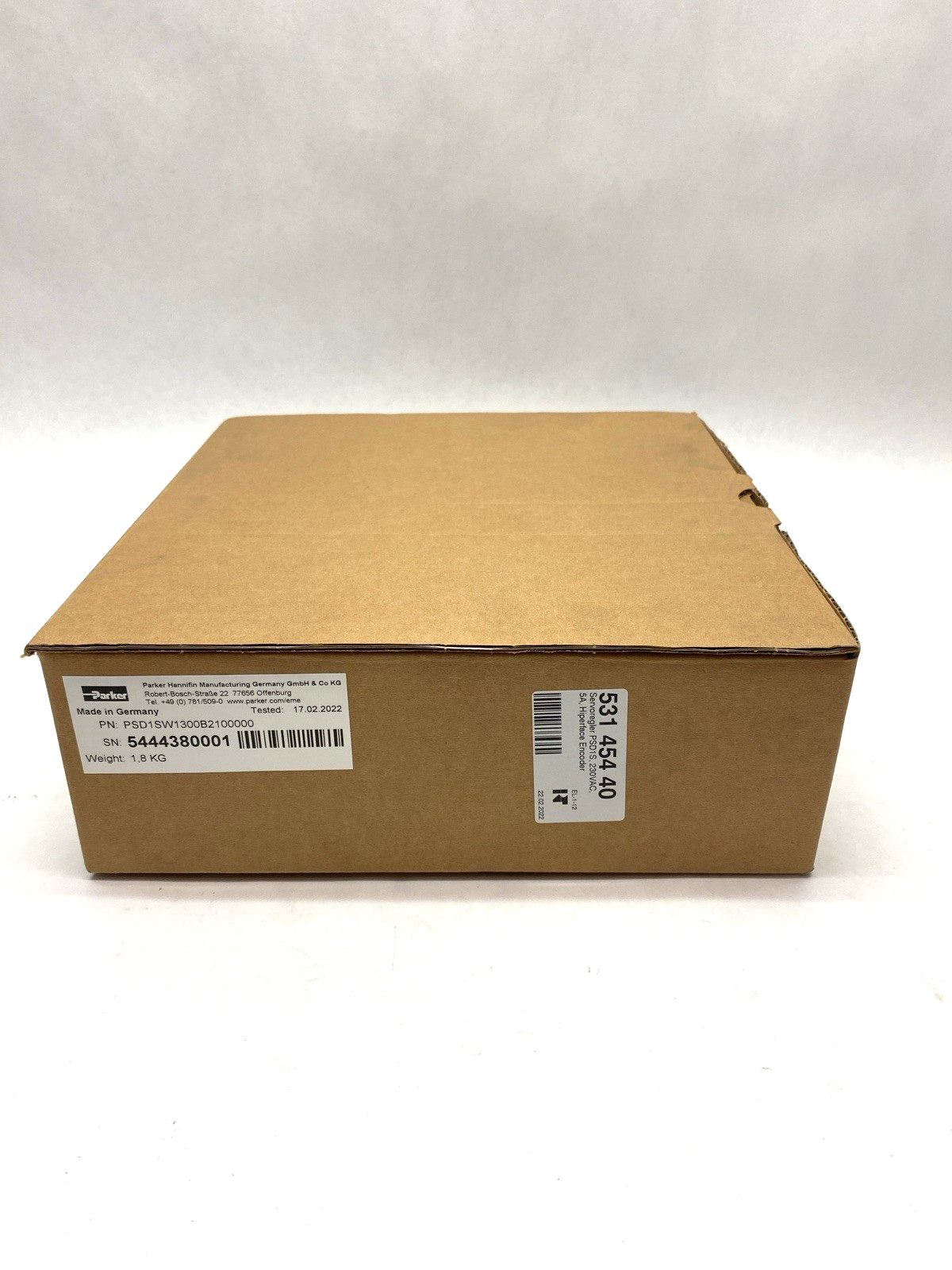 Parker PSD1SW1300B2100000 Servo Drive PSD1S, 230VAC 5A Hiperface Encoder 2/2022 - Maverick Industrial Sales