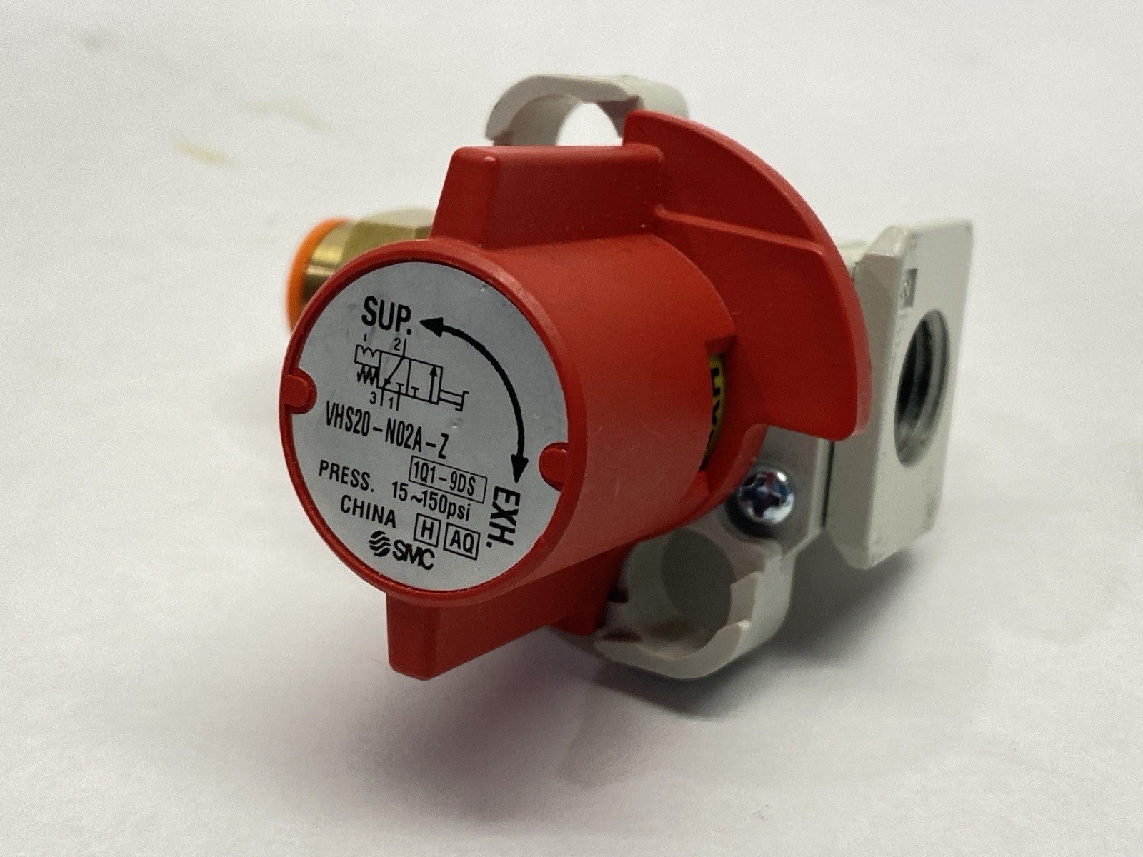 VHS20-N02A-Z | SMC Lockout Pressure Relief Valve 3-Port 1/4" NPT - Used - Maverick Industrial Sales