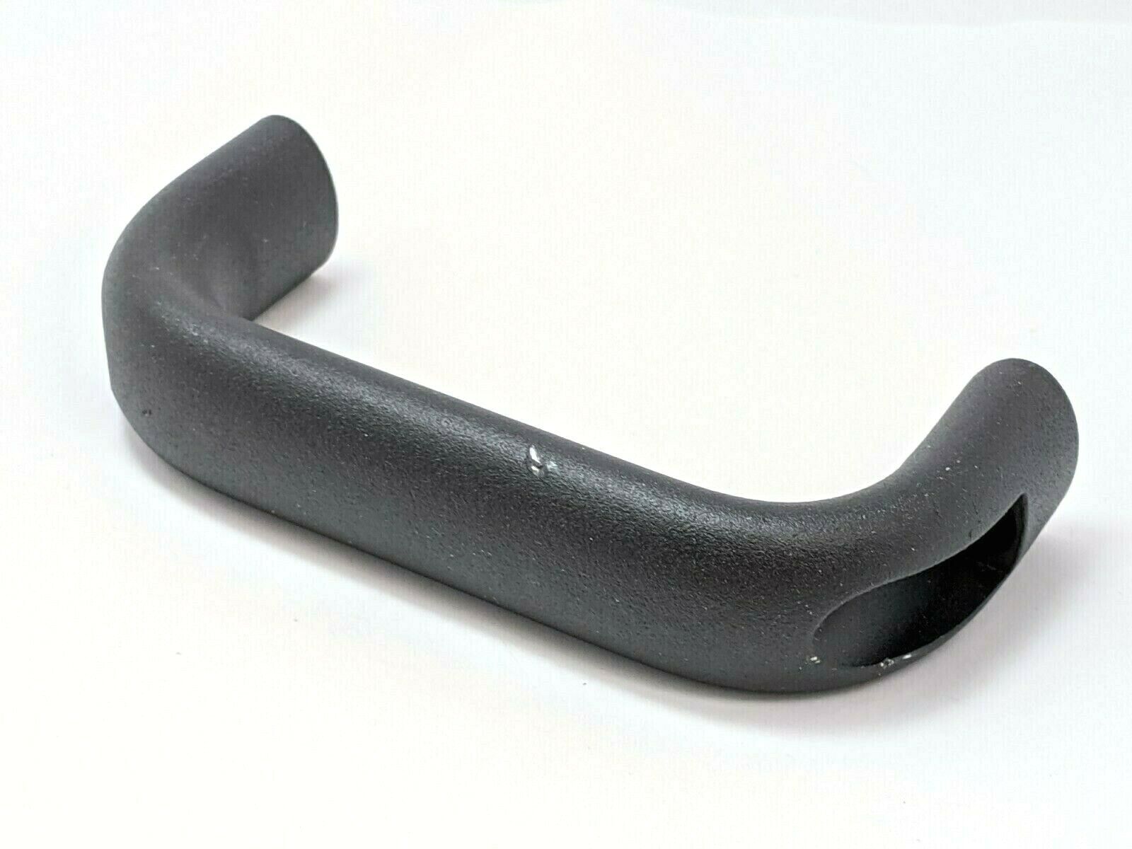 Oval Pull Handle Unthreaded Hole, Black Aluminum - Open box - Maverick Industrial Sales