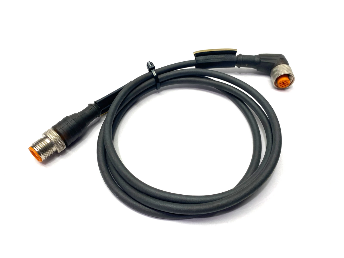 Lumberg Automation RST 4-RKWT 4-251/1M Double End Cable M/F M12 4-Pin 600003244 - Maverick Industrial Sales